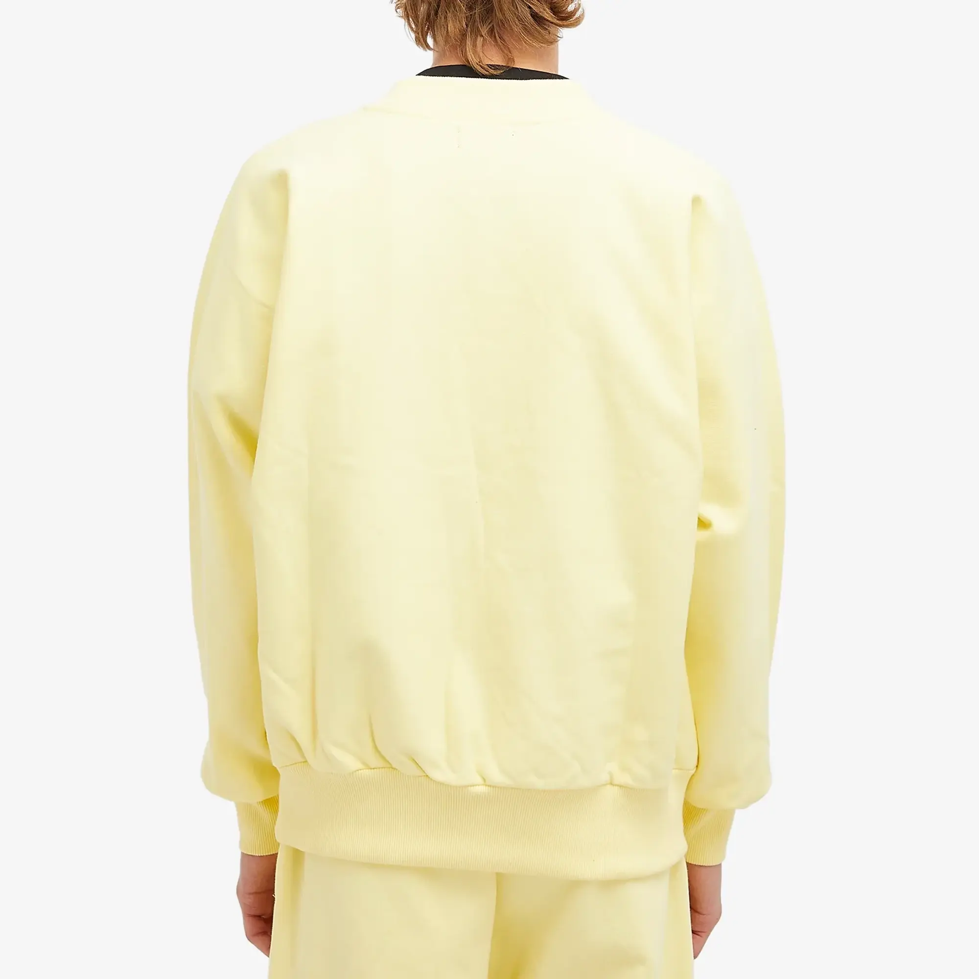 Late Checkout Men's LC Logo Crew Sweat Yellow