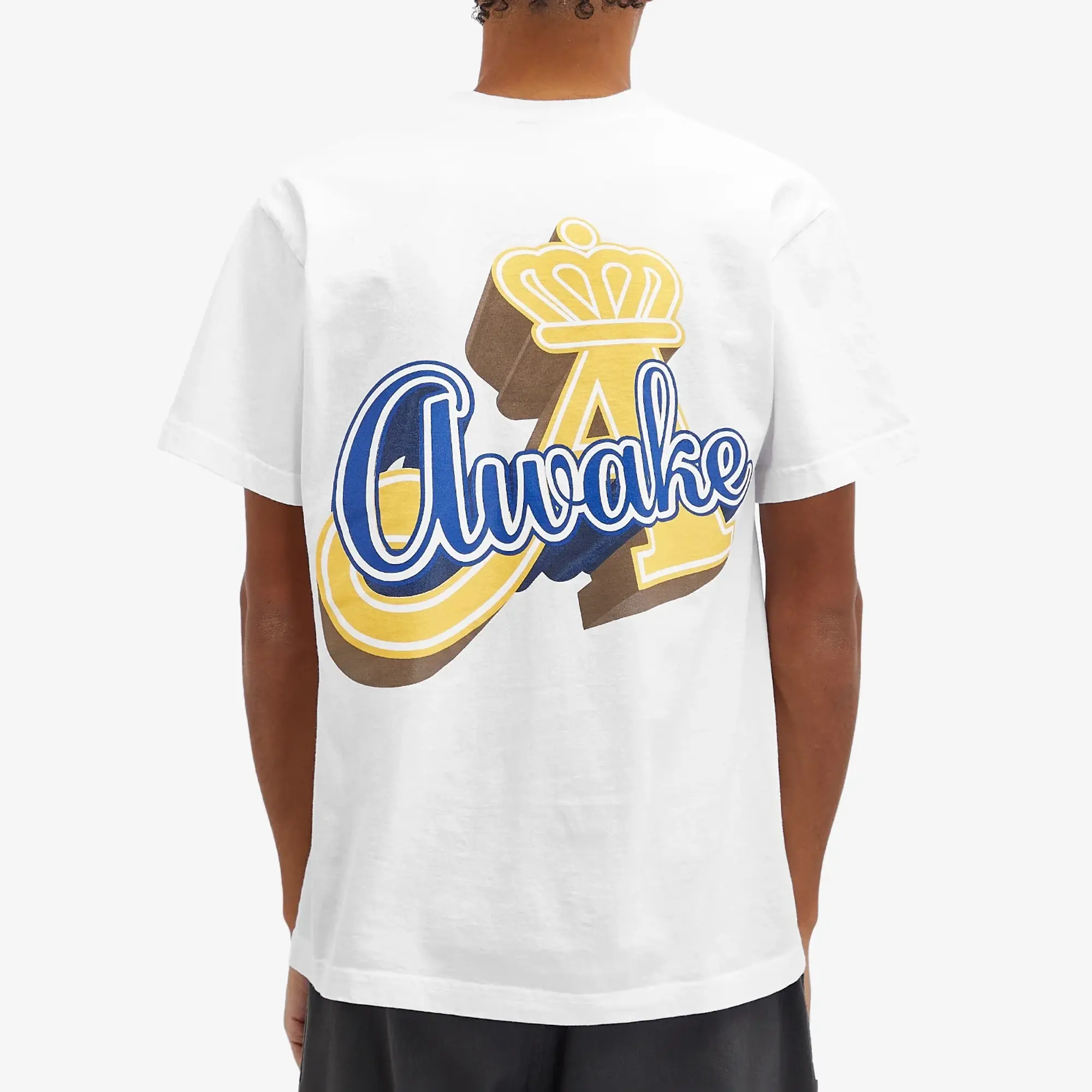 Awake NY Men's Crown A T-Shirt White