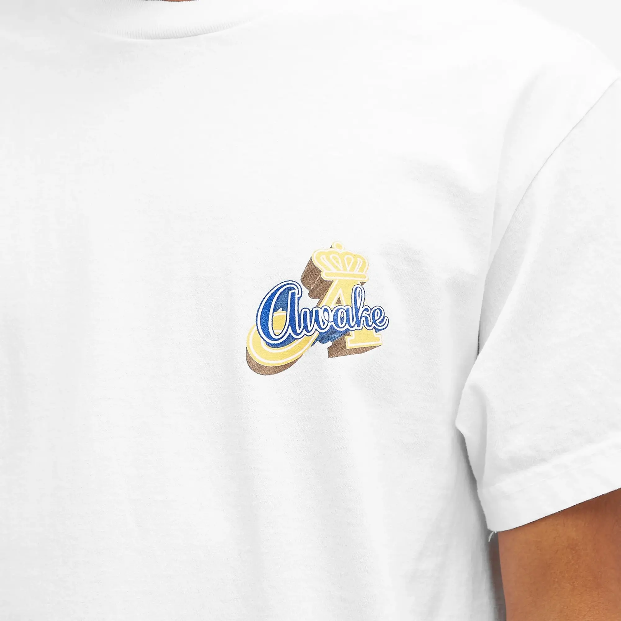 Awake NY Men's Crown A T-Shirt White