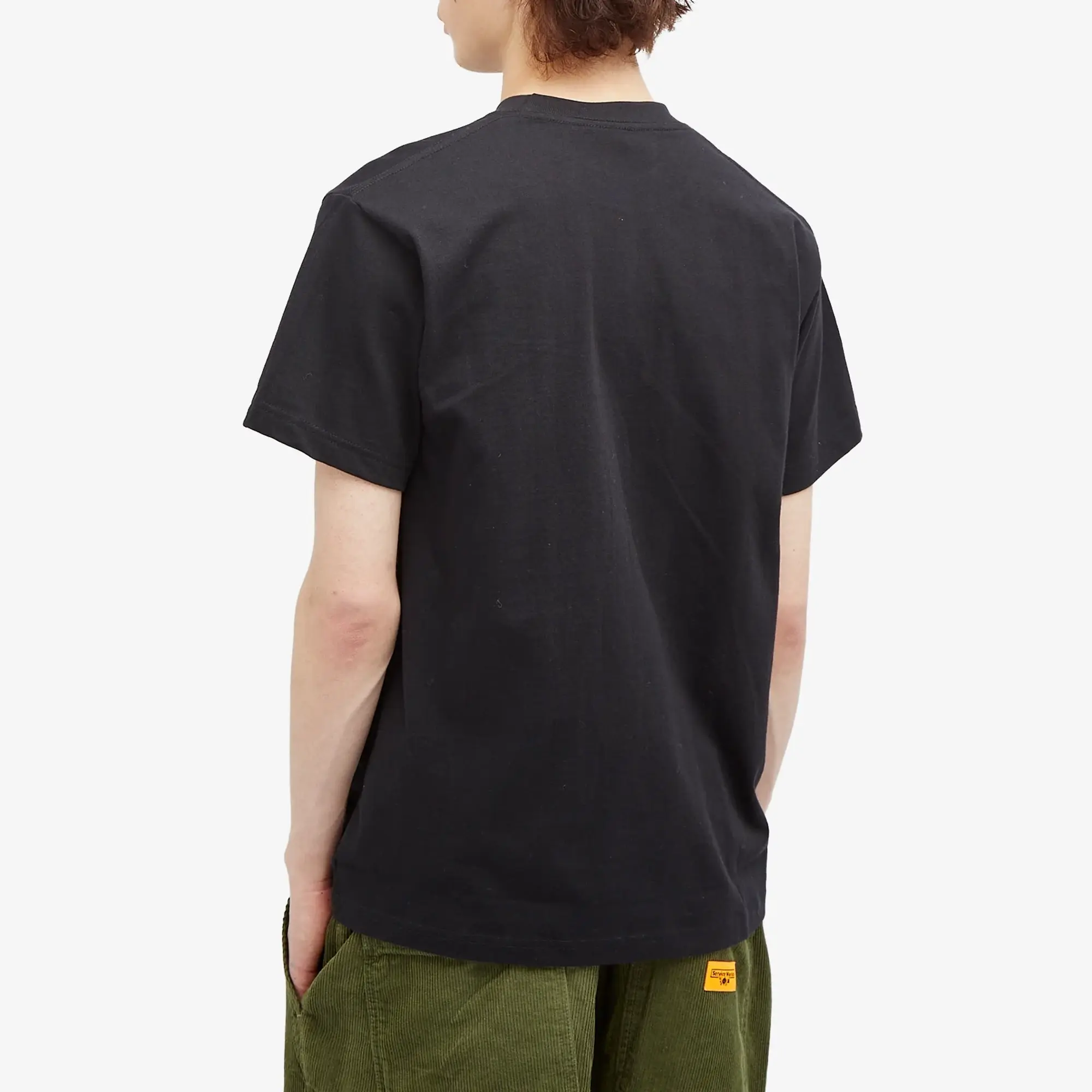 Service Works Men's Organic Chefswear T-Shirt Black