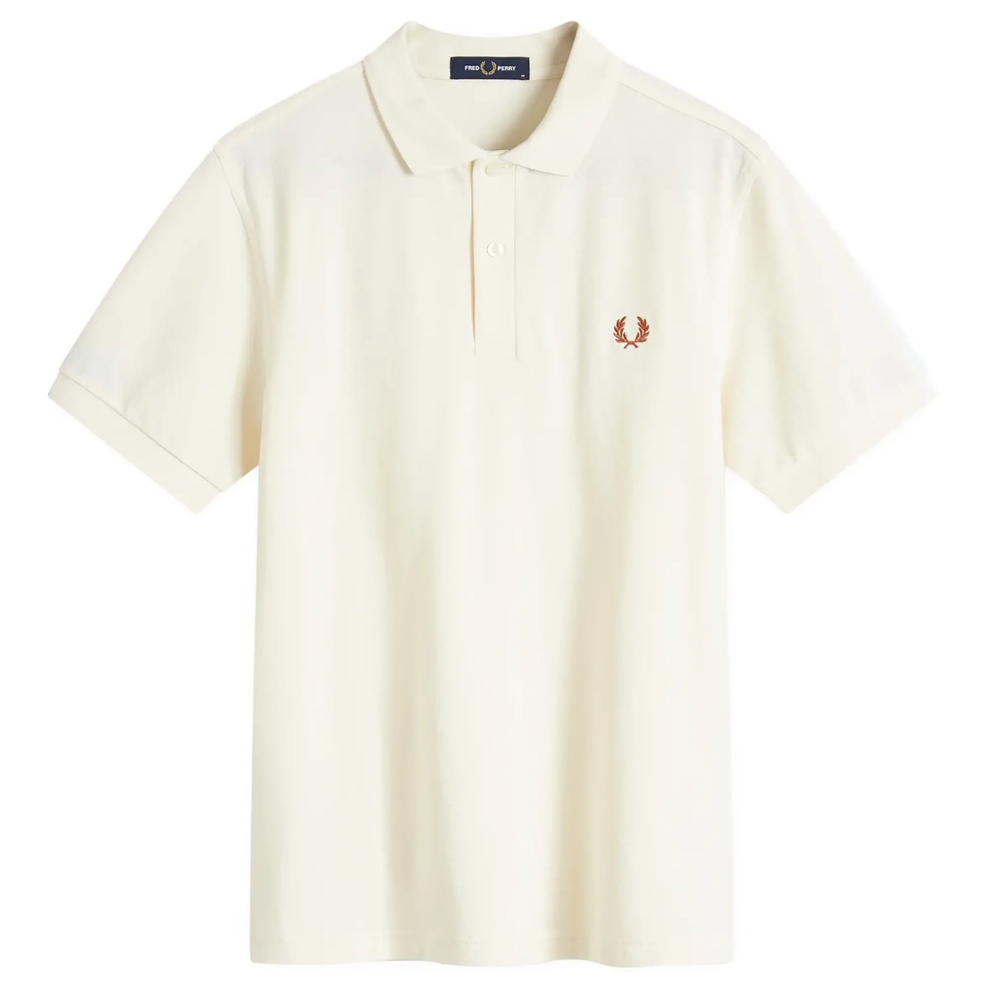 Fred Perry Polo Shirt In Off White