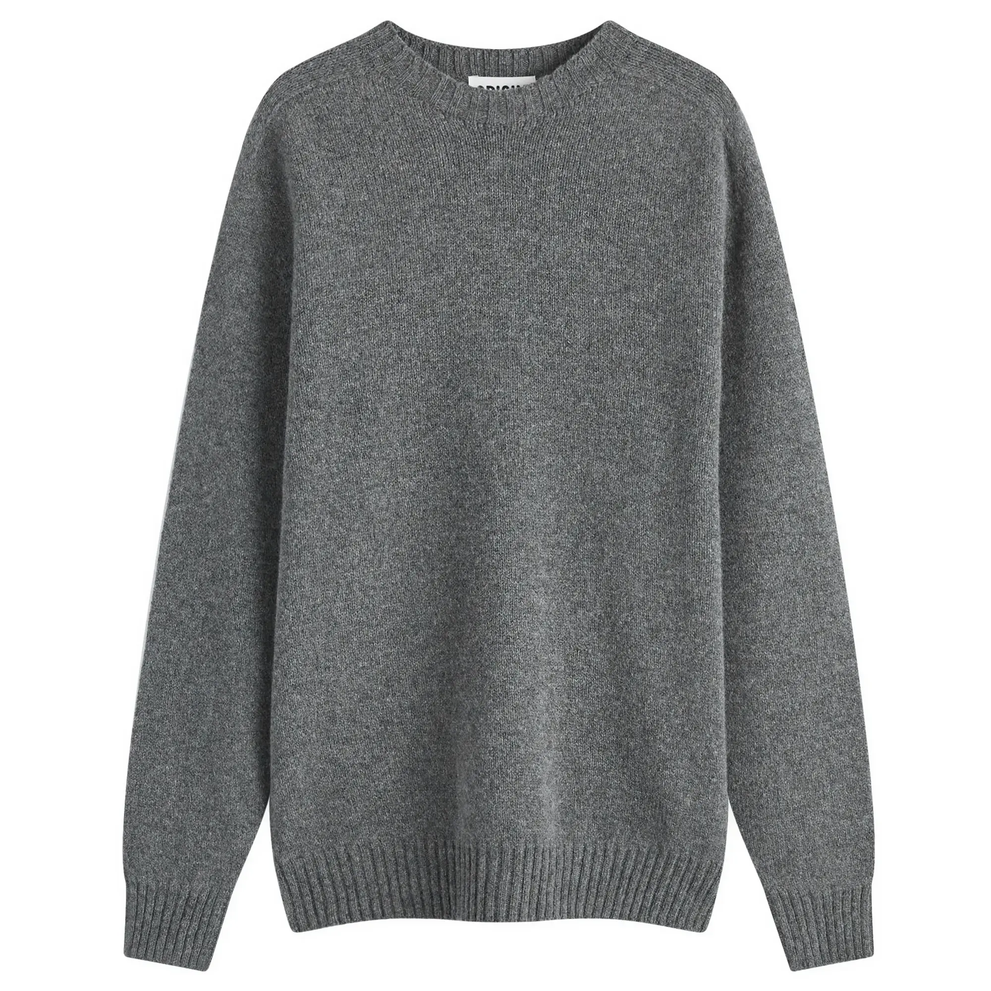 Country Of Origin Men's Geelong Seamless Knit Jumper Grey