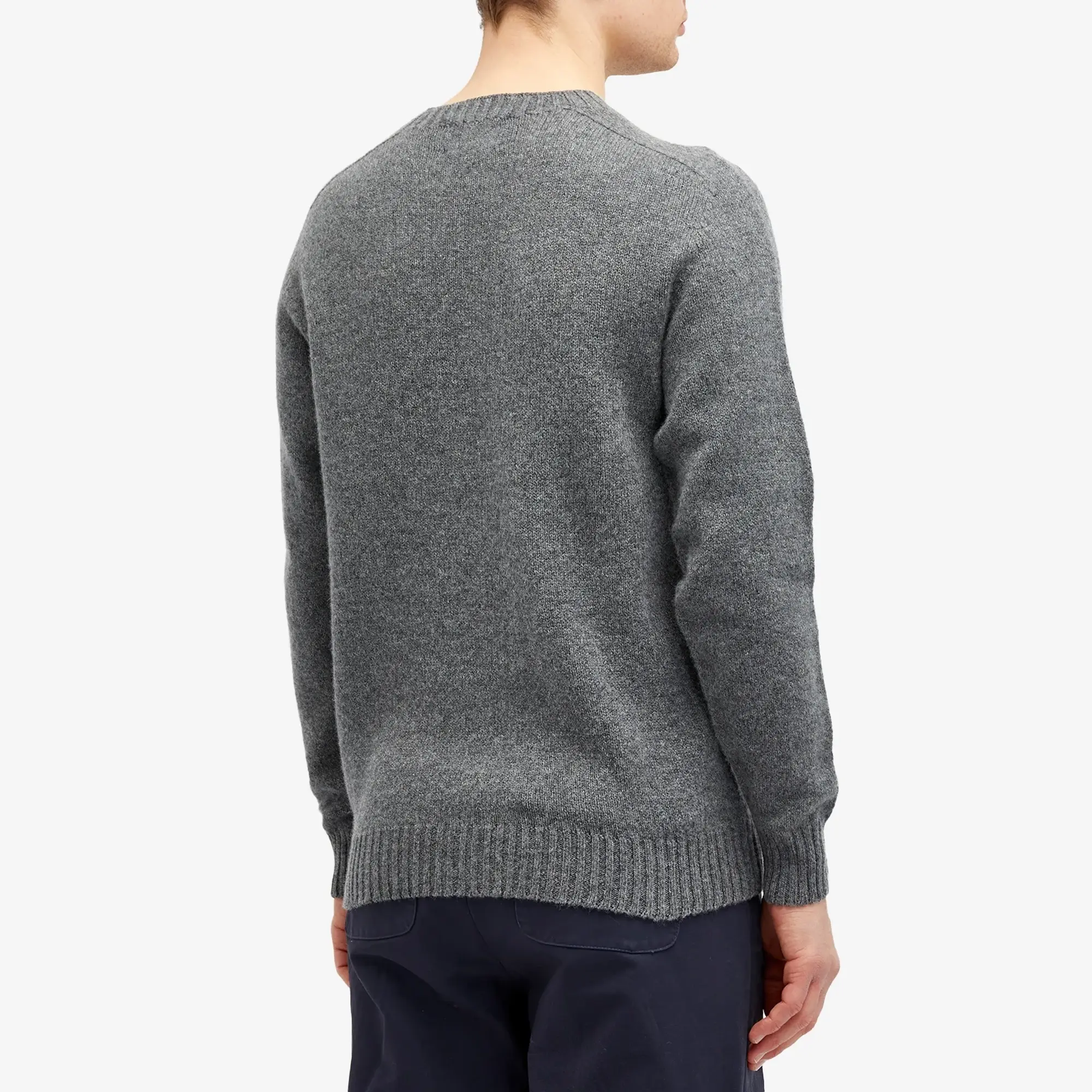 Country Of Origin Men's Geelong Seamless Knit Jumper Grey