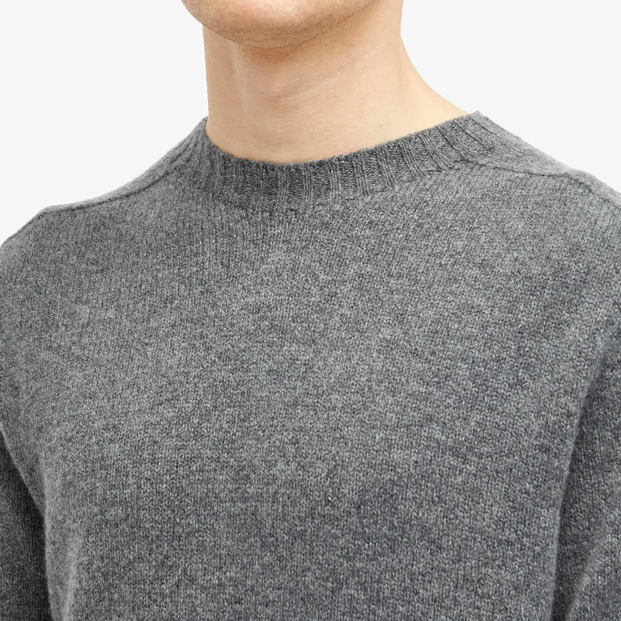 Country Of Origin Men's Geelong Seamless Knit Jumper Grey