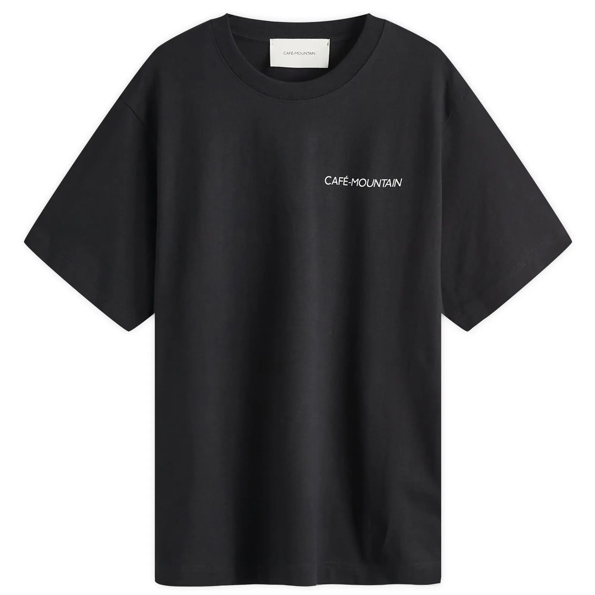 Café Mountain Men's Clubhouse T-Shirt Black