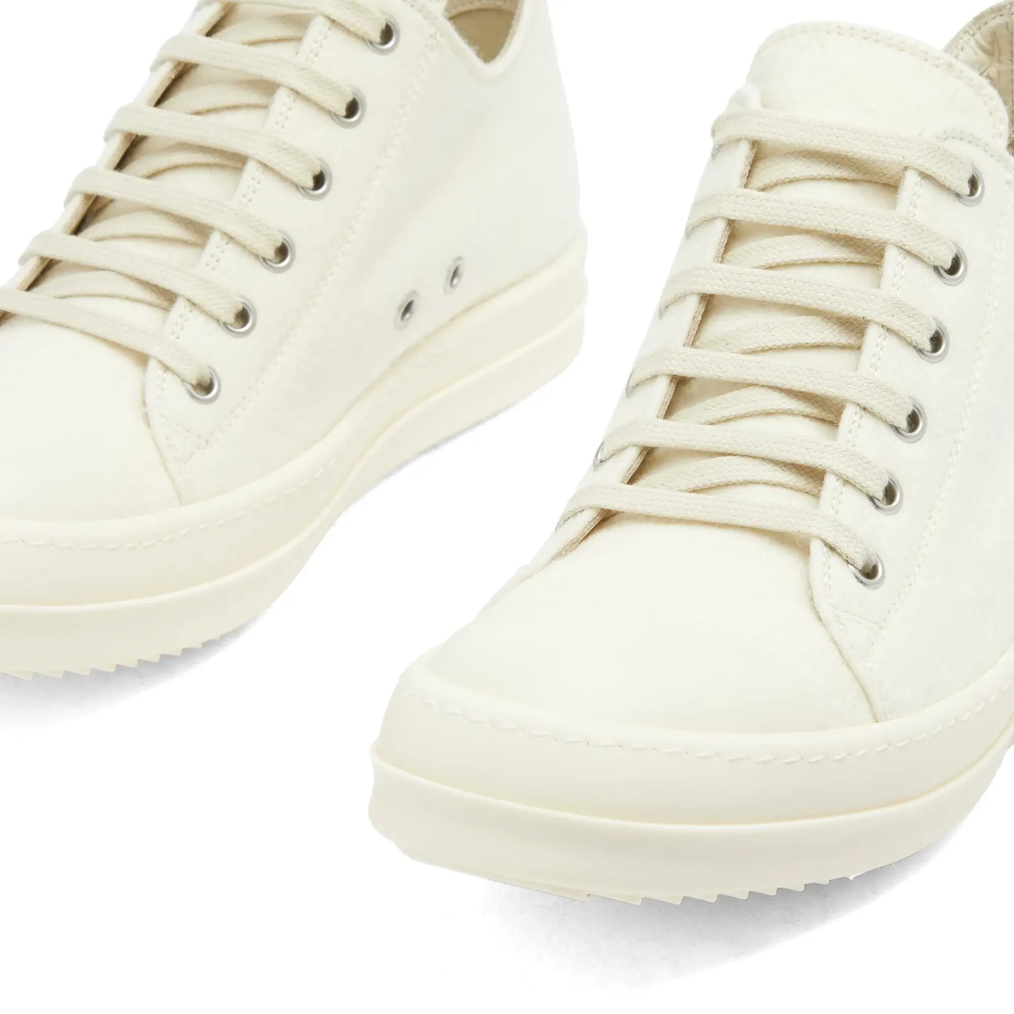 Rick Owens Women's Low Sneakers Milk