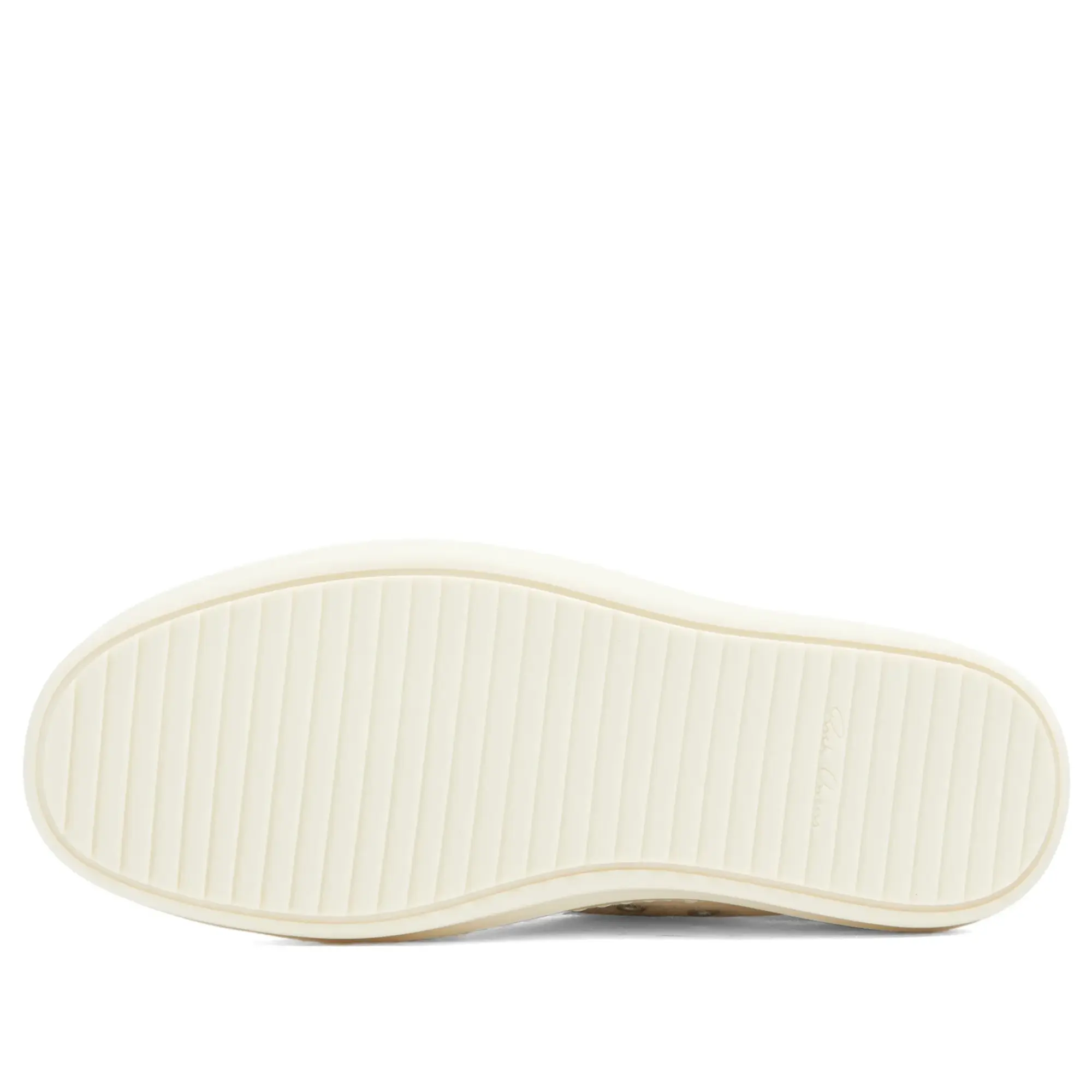 Rick Owens Women's Low Sneakers Milk