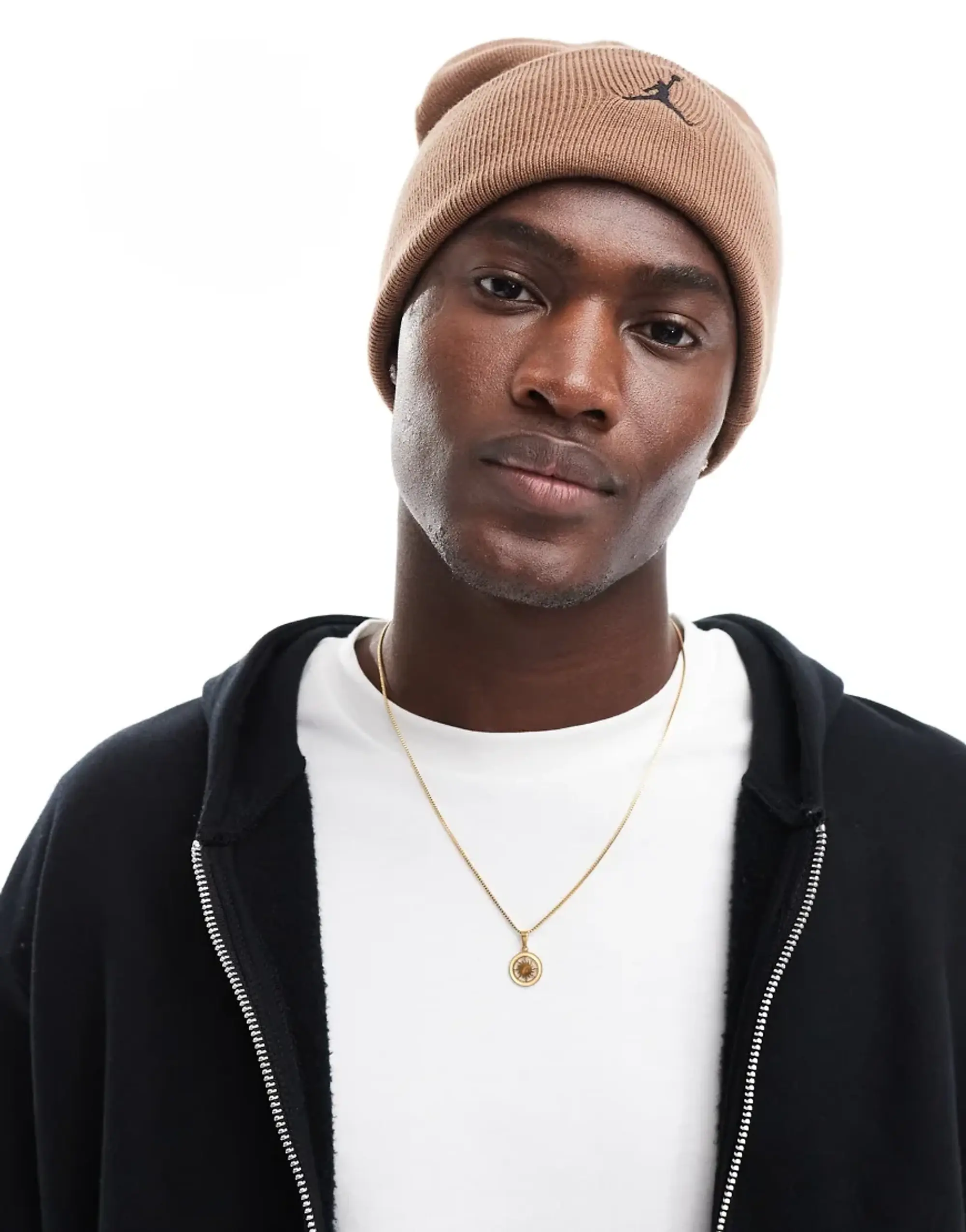Nike Jordan Jordan Peak Unisex Knitted Hats & Beanies - Brown