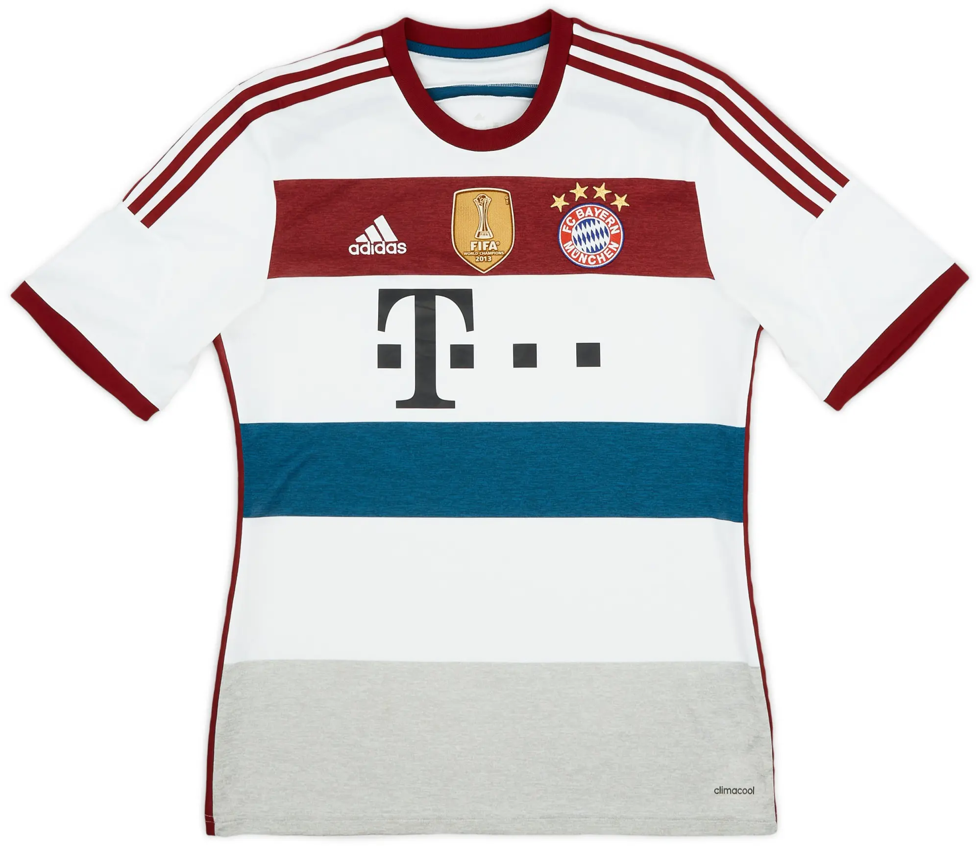 adidas 2014-15 Bayern Munich Away Shirt - 9/10 - (M)