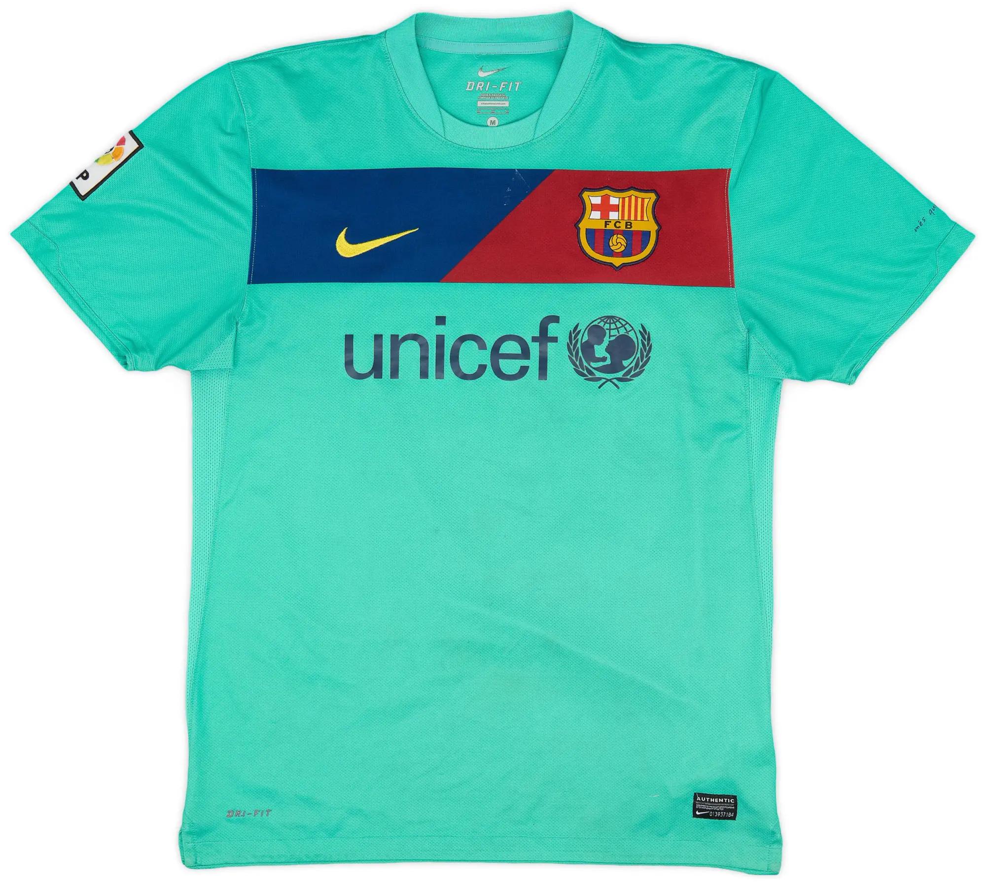 Nike 2010-11 Barcelona Away Shirt Villa #7 - 5/10 - (M)
