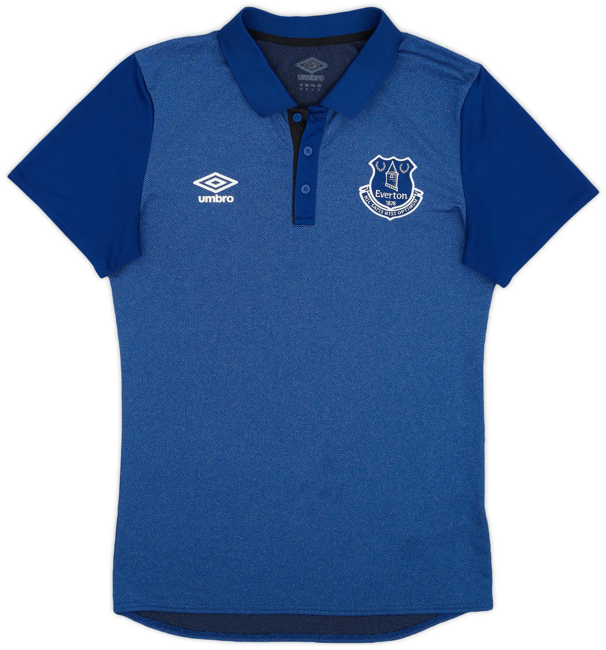 2017-18 Everton Umbro Polo Shirt - 7/10 - (M)