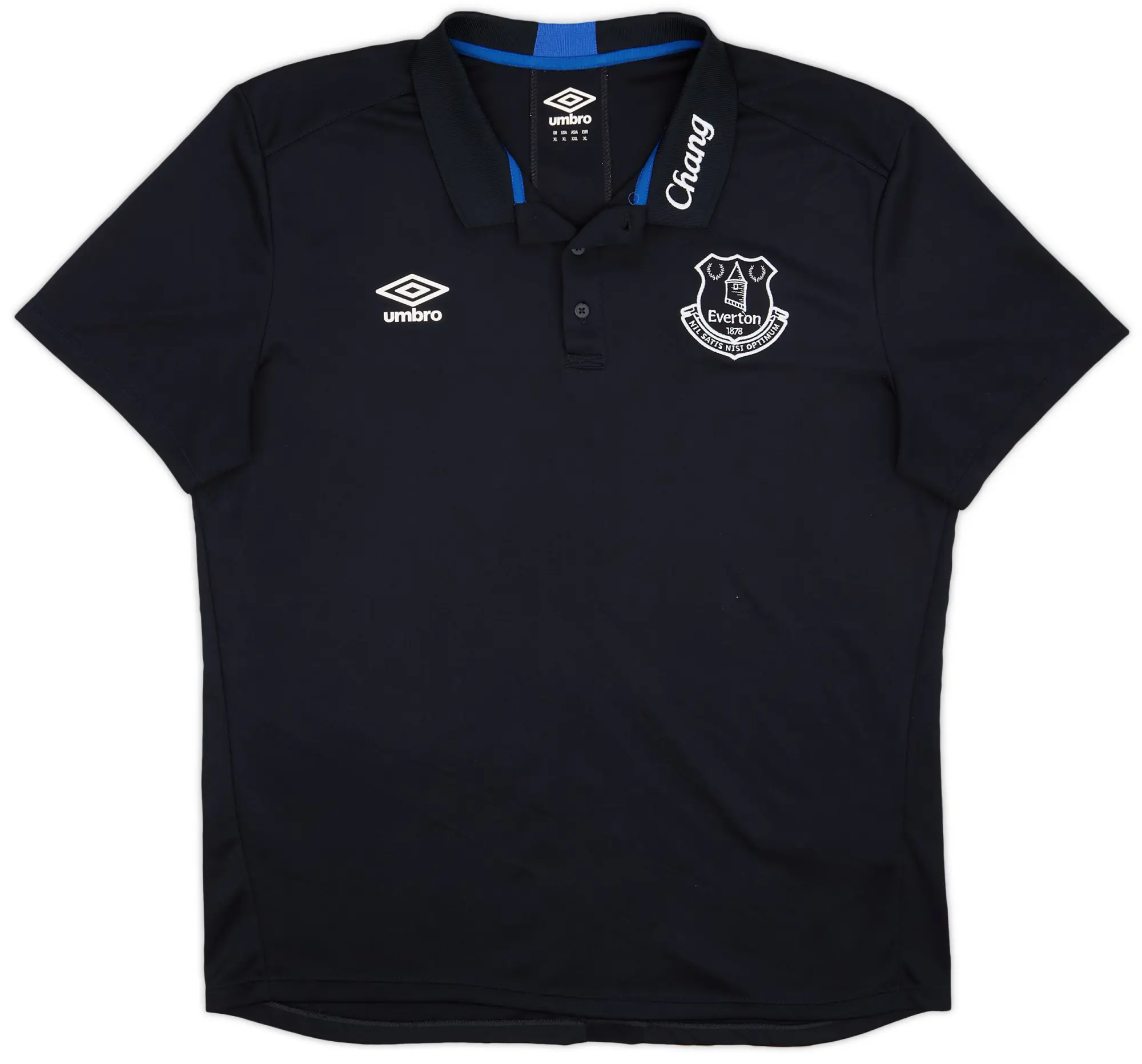 2016-17 Everton Umbro Polo Shirt - 9/10 - (XL)