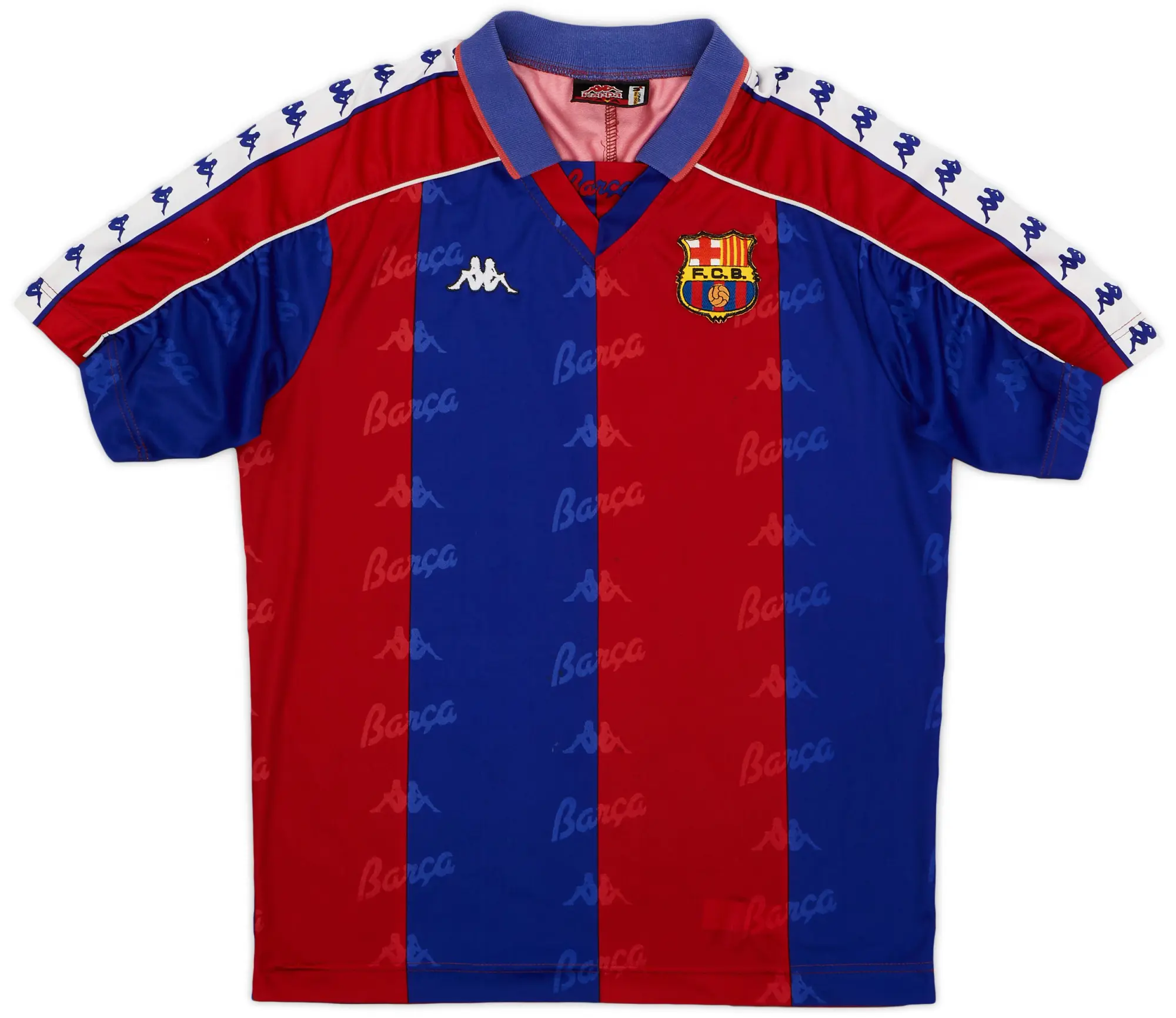 Kappa 1992-95 Barcelona Home Shirt - 7/10 - (S)