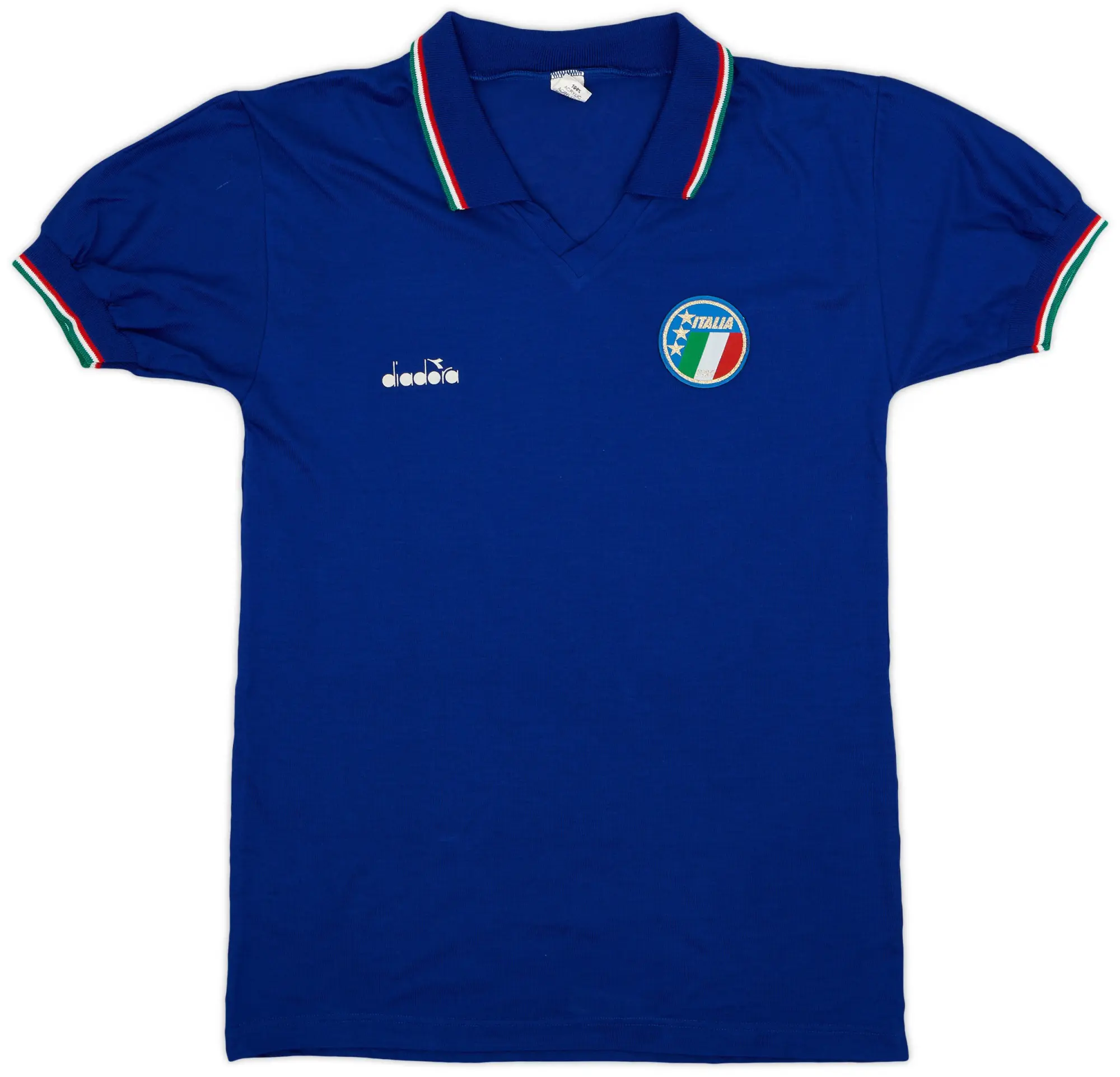 Diadora 1986-91 Italy Home Shirt - 9/10 - (XL)