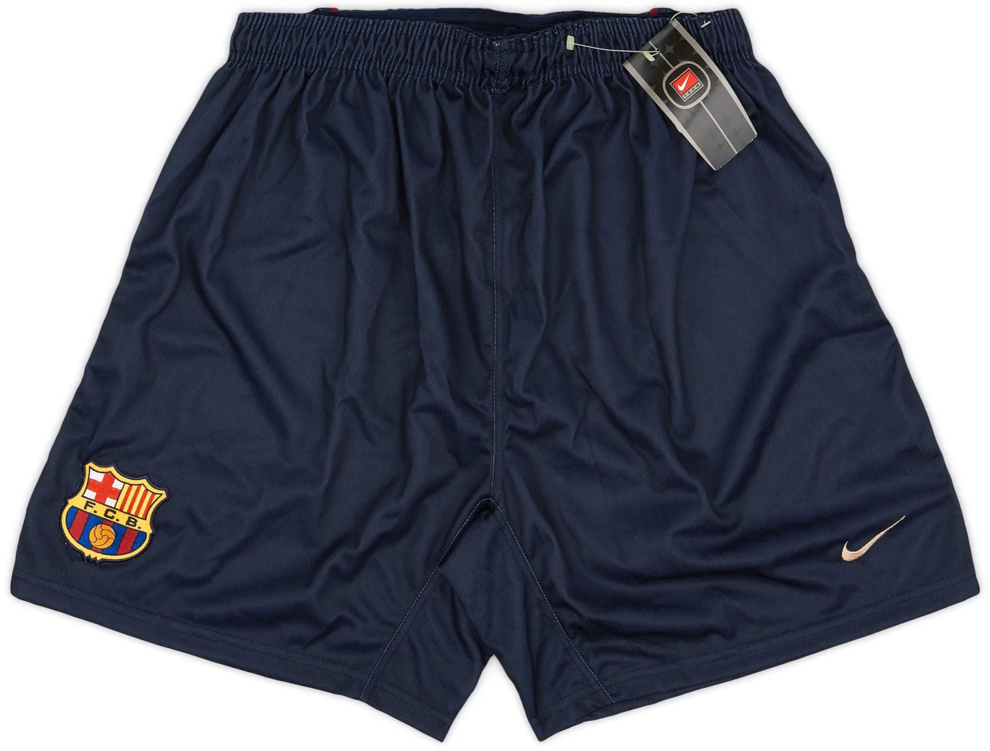 Nike 2001-02 Barcelona Home Shorts (XL)