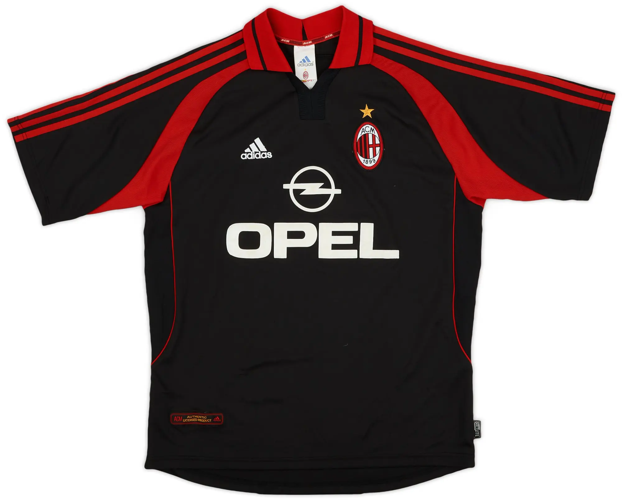 adidas 2000-01 AC Milan Third Shirt - 7/10 - (L)