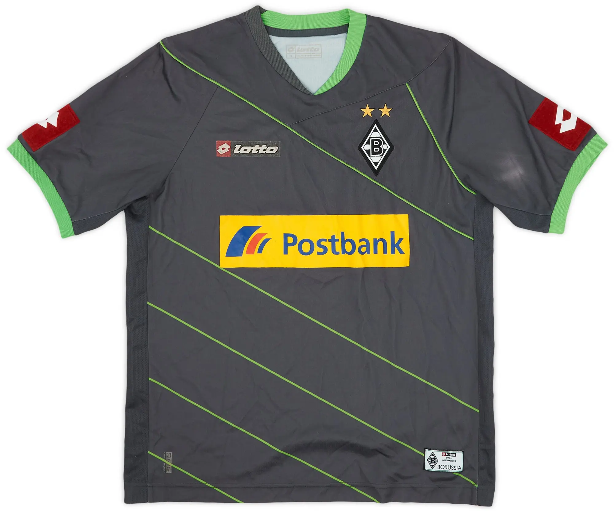Lotto 2011-12 Borussia Monchengladbach Away Shirt - 5/10 - (S)
