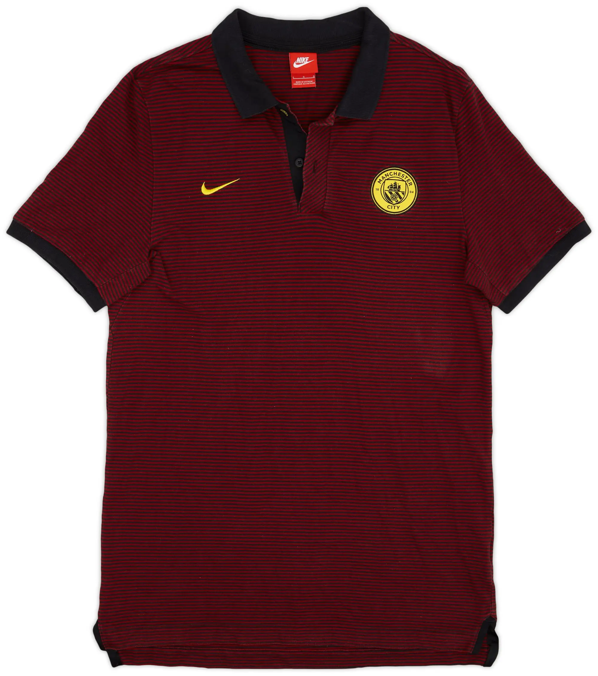2016-17 Manchester City Nike Polo Shirt - 9/10 - (L)