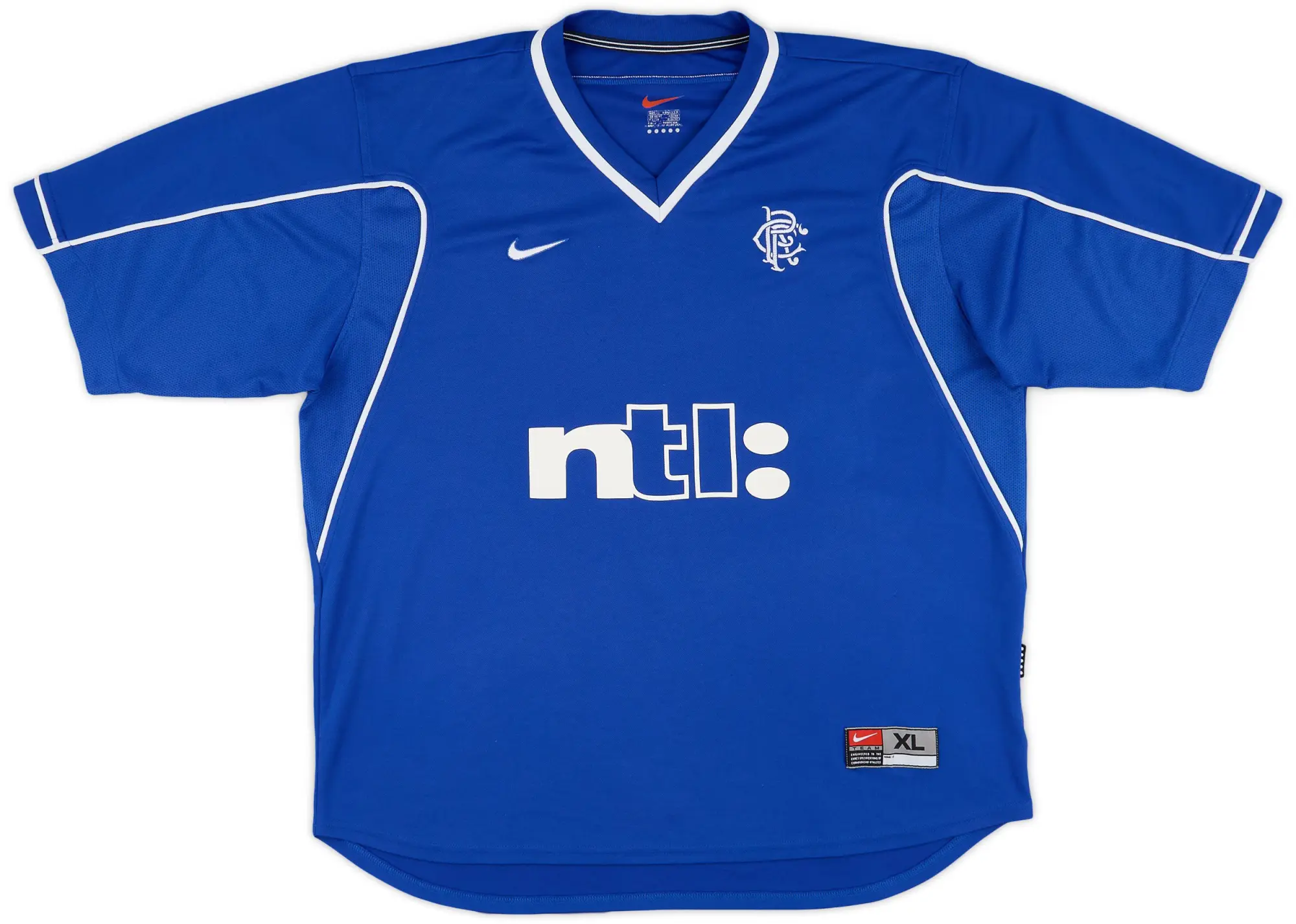 Nike 1999-01 Rangers Home Shirt - 7/10 - (XL)