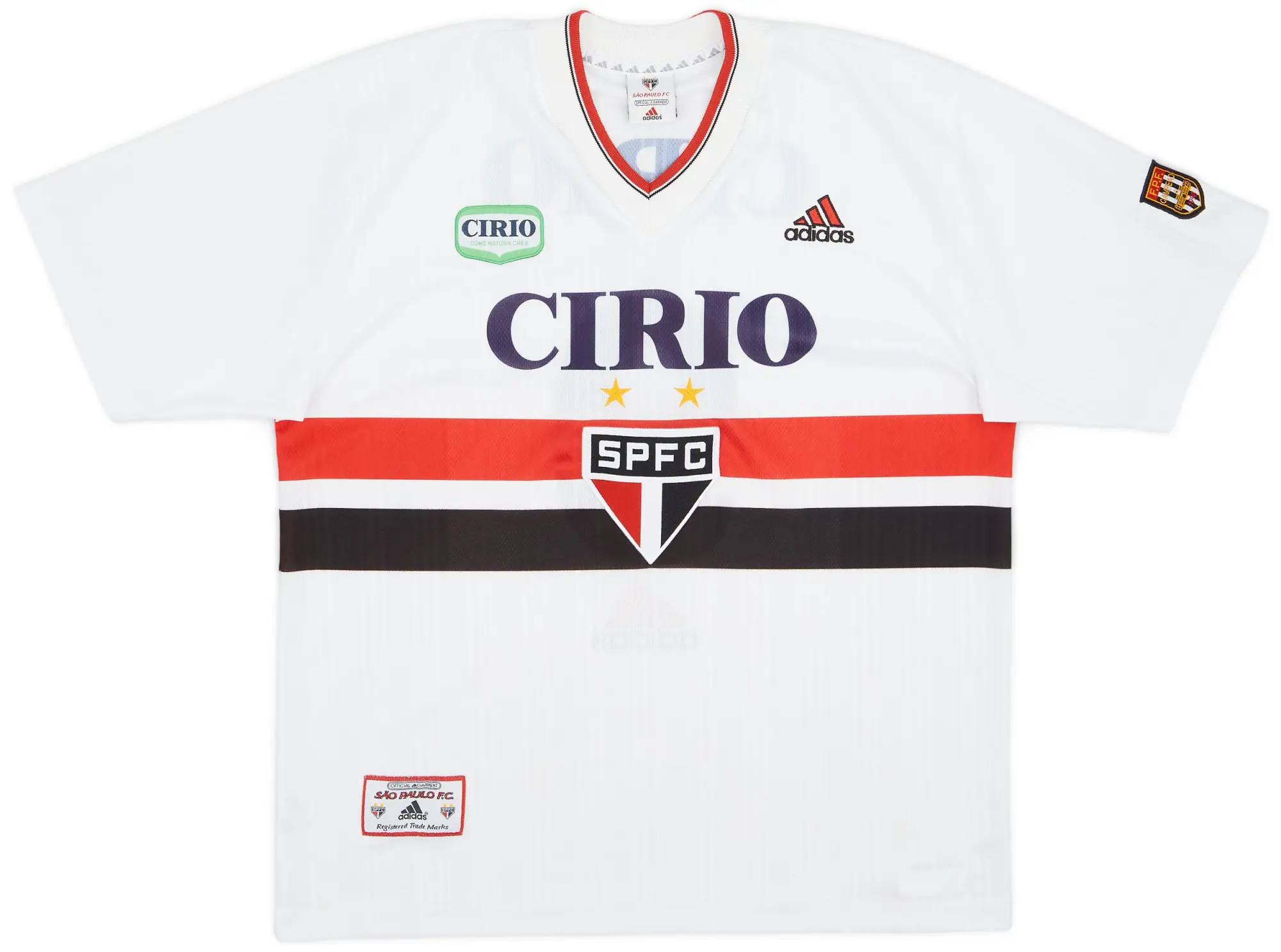 adidas 1998 Sao Paulo Home Shirt #9 - 9/10 - (L)