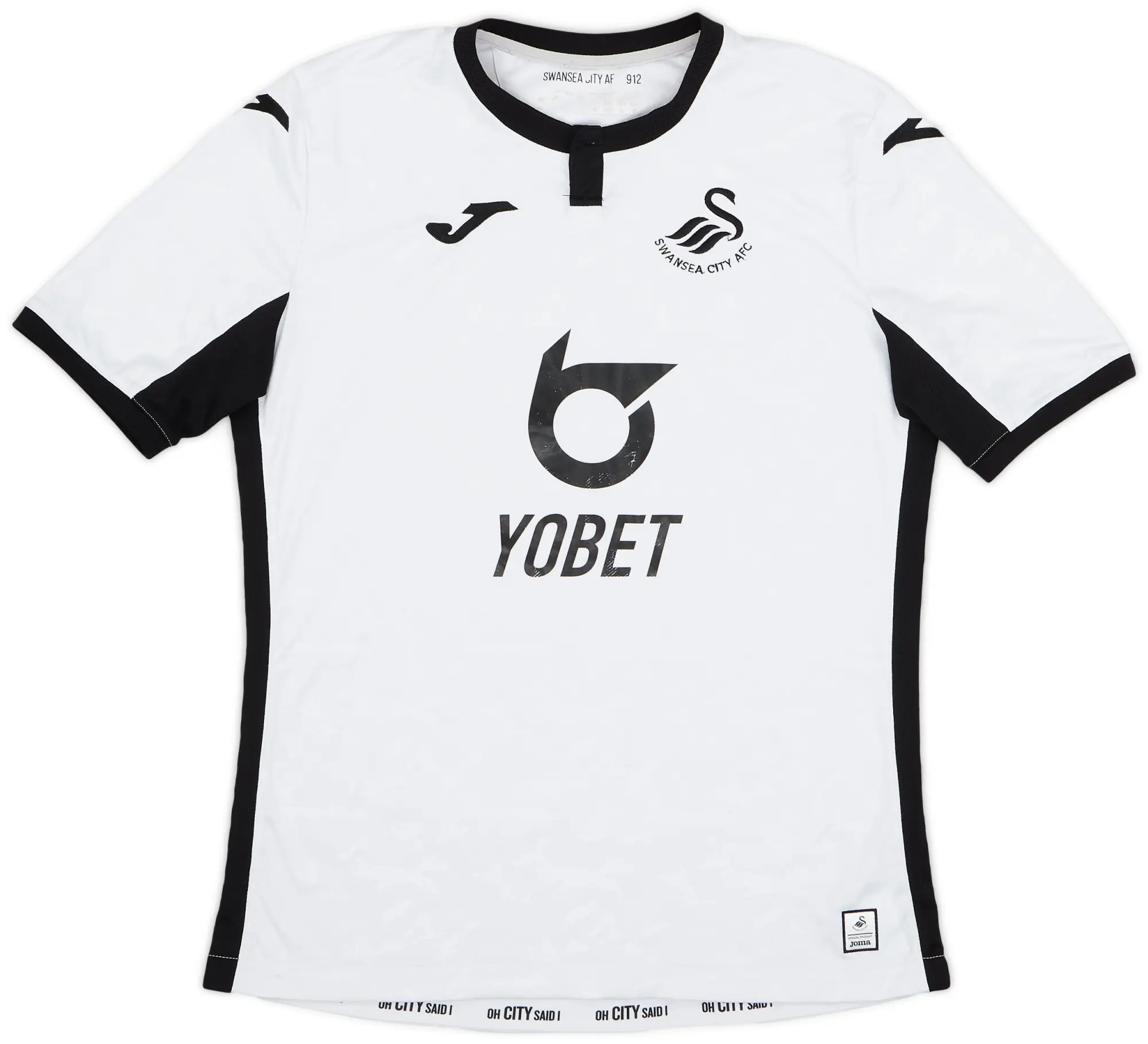 Joma 2019-20 Swansea Home Shirt - 7/10 - (S)