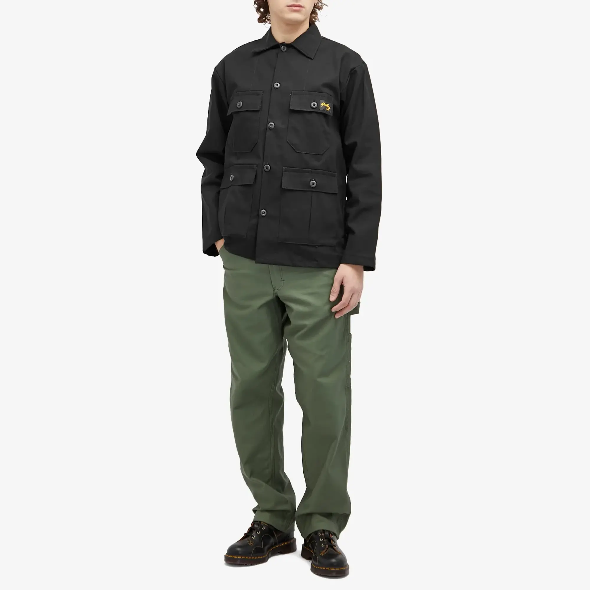 Stan Ray Men's OG Painter Pants Olive Sateen