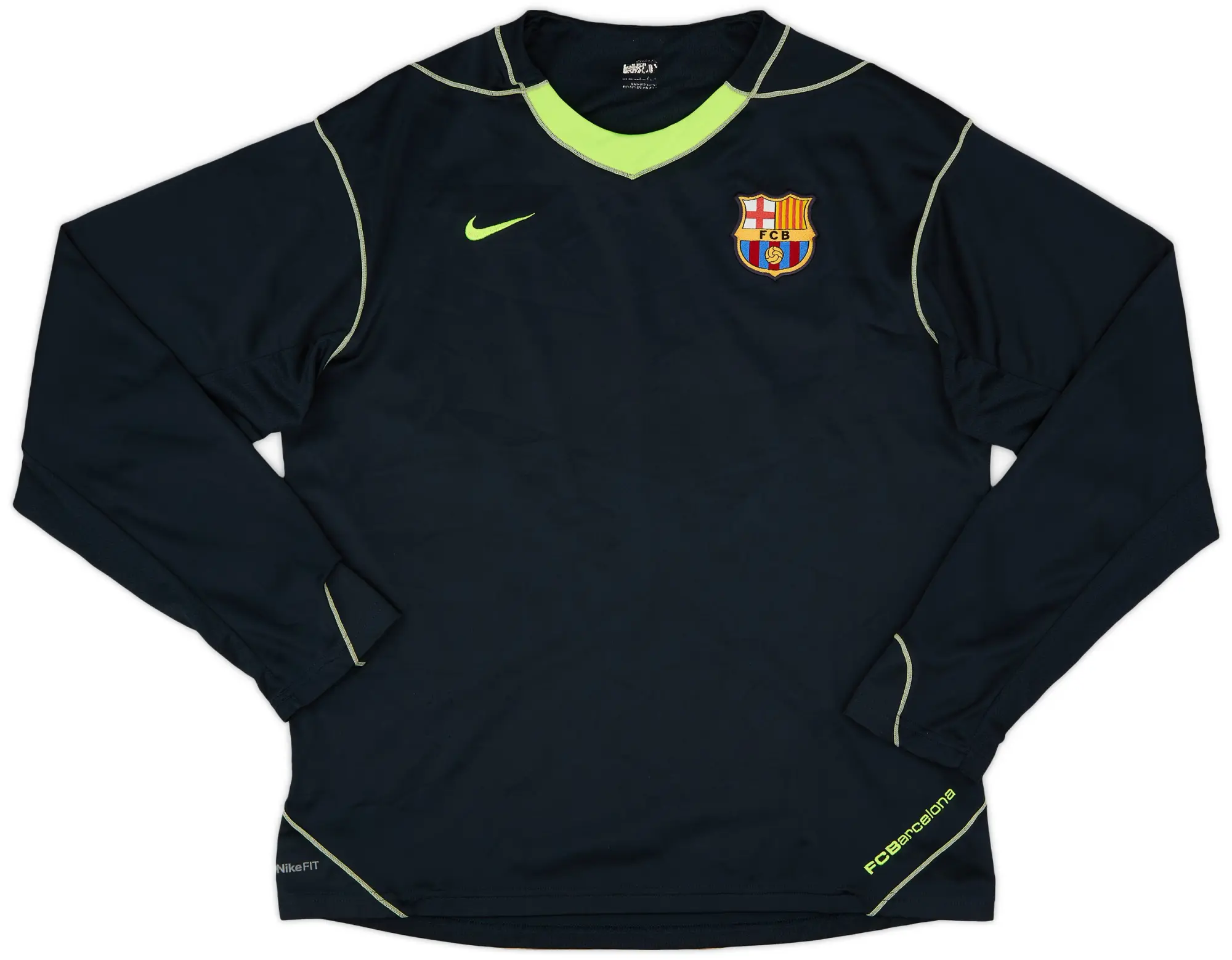 2007-08 Barcelona Nike Polo Shirt - 9/10 - (S)