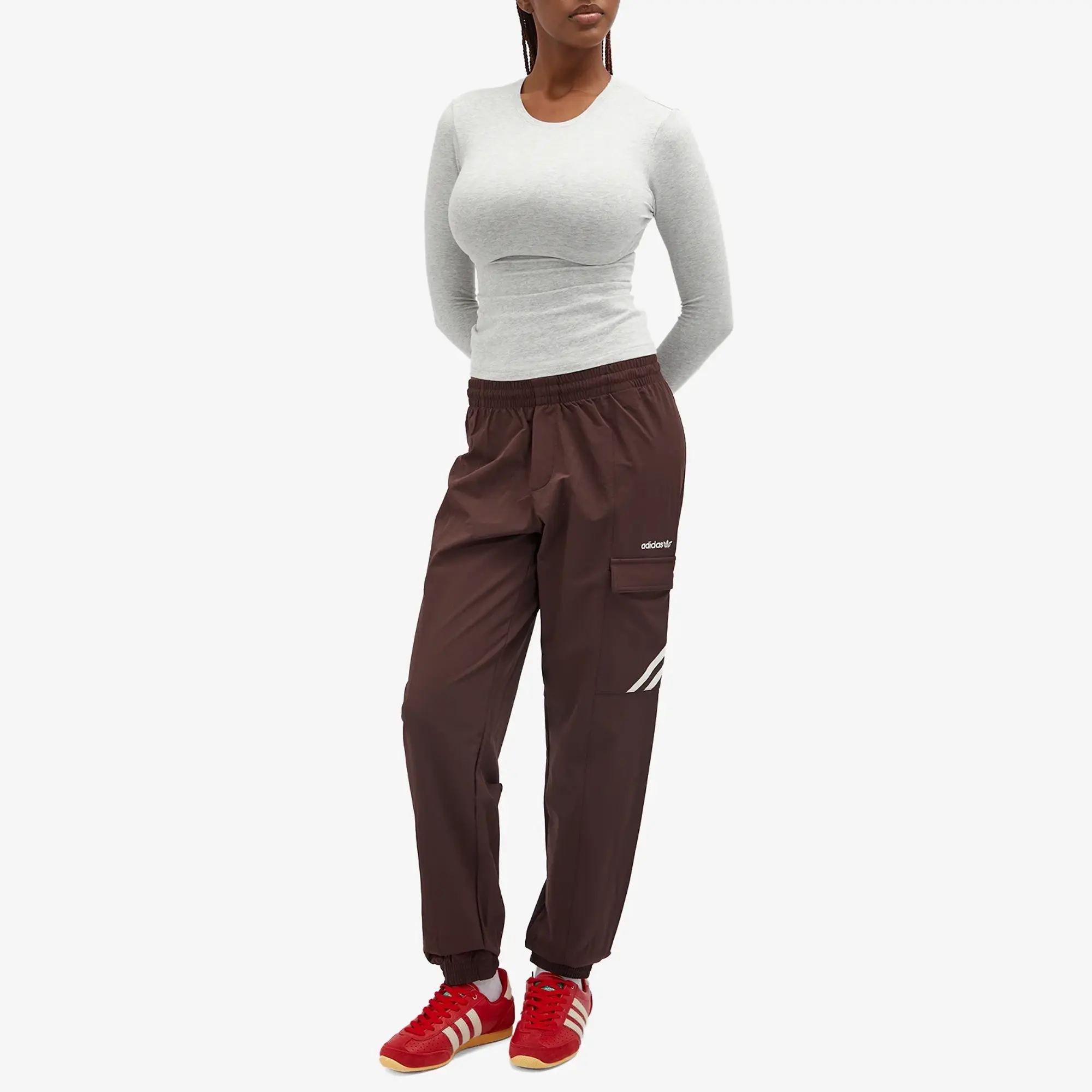 Adidas Women's Cargo Pant Shadow Brown