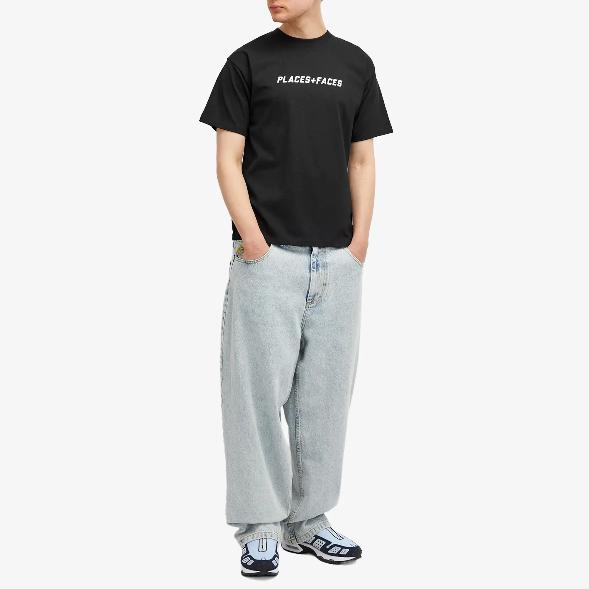 PLACES+FACES Men's Signature Logo T-Shirt Black