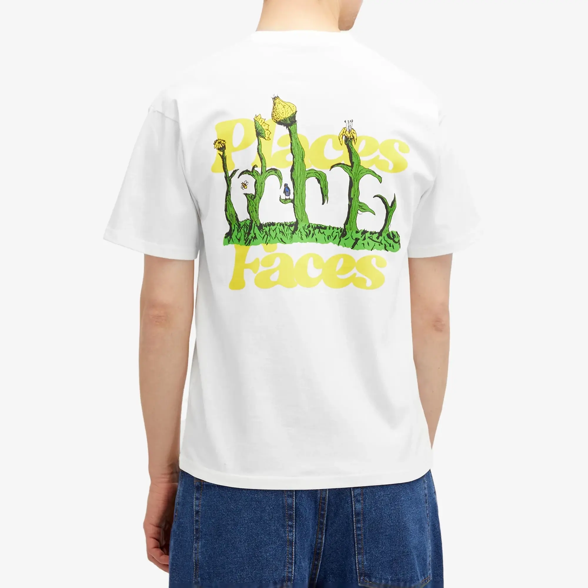 PLACES+FACES Men's Nature T-Shirt White