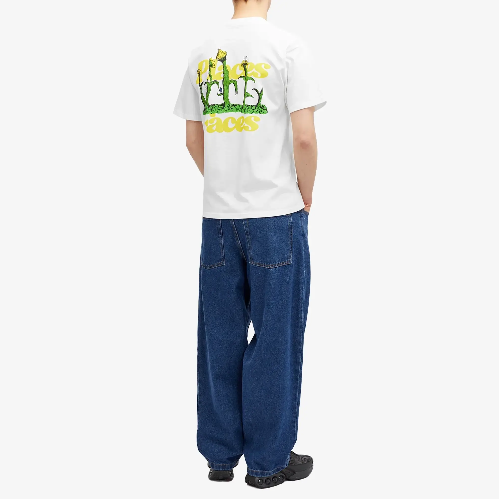 PLACES+FACES Men's Nature T-Shirt White