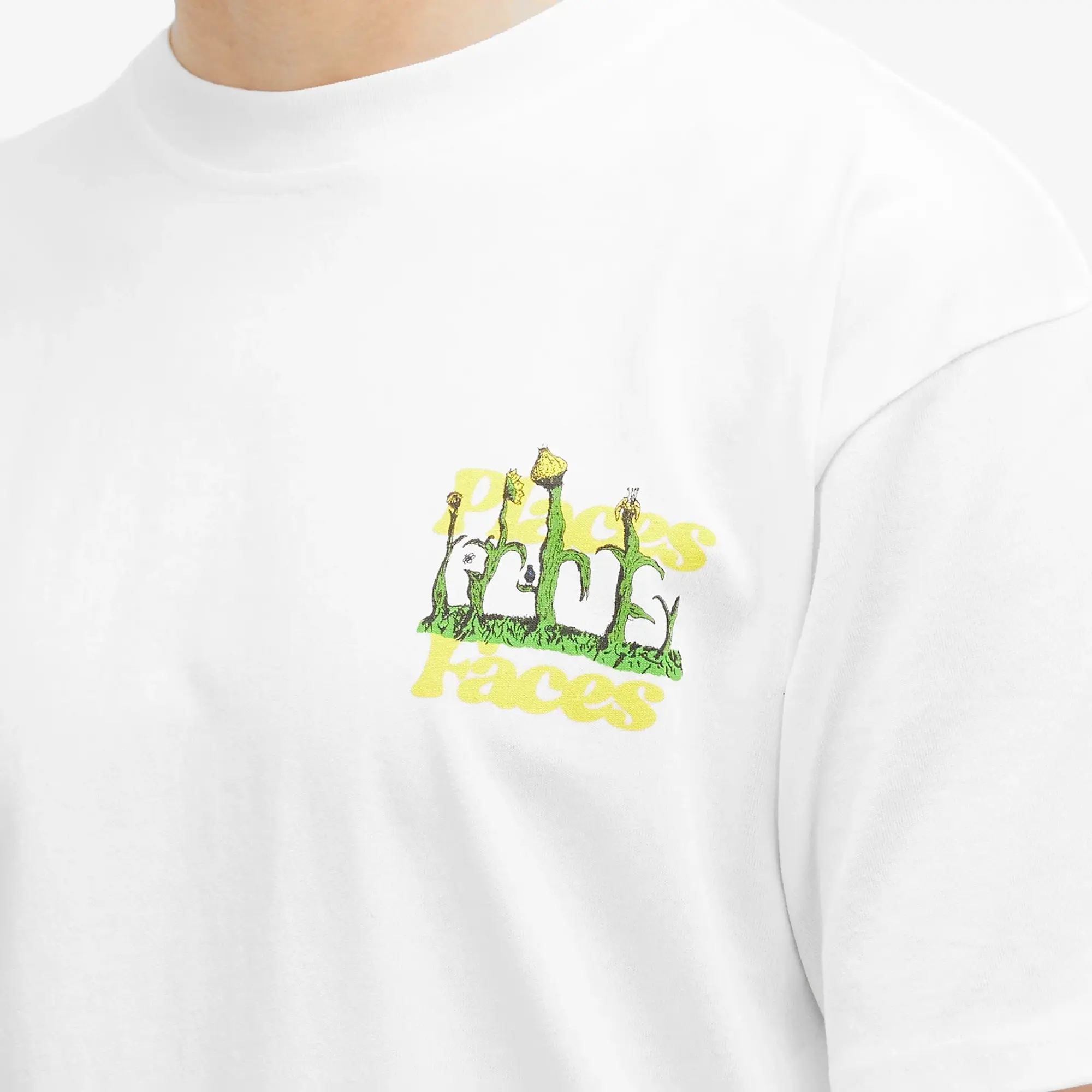 PLACES+FACES Men's Nature T-Shirt White