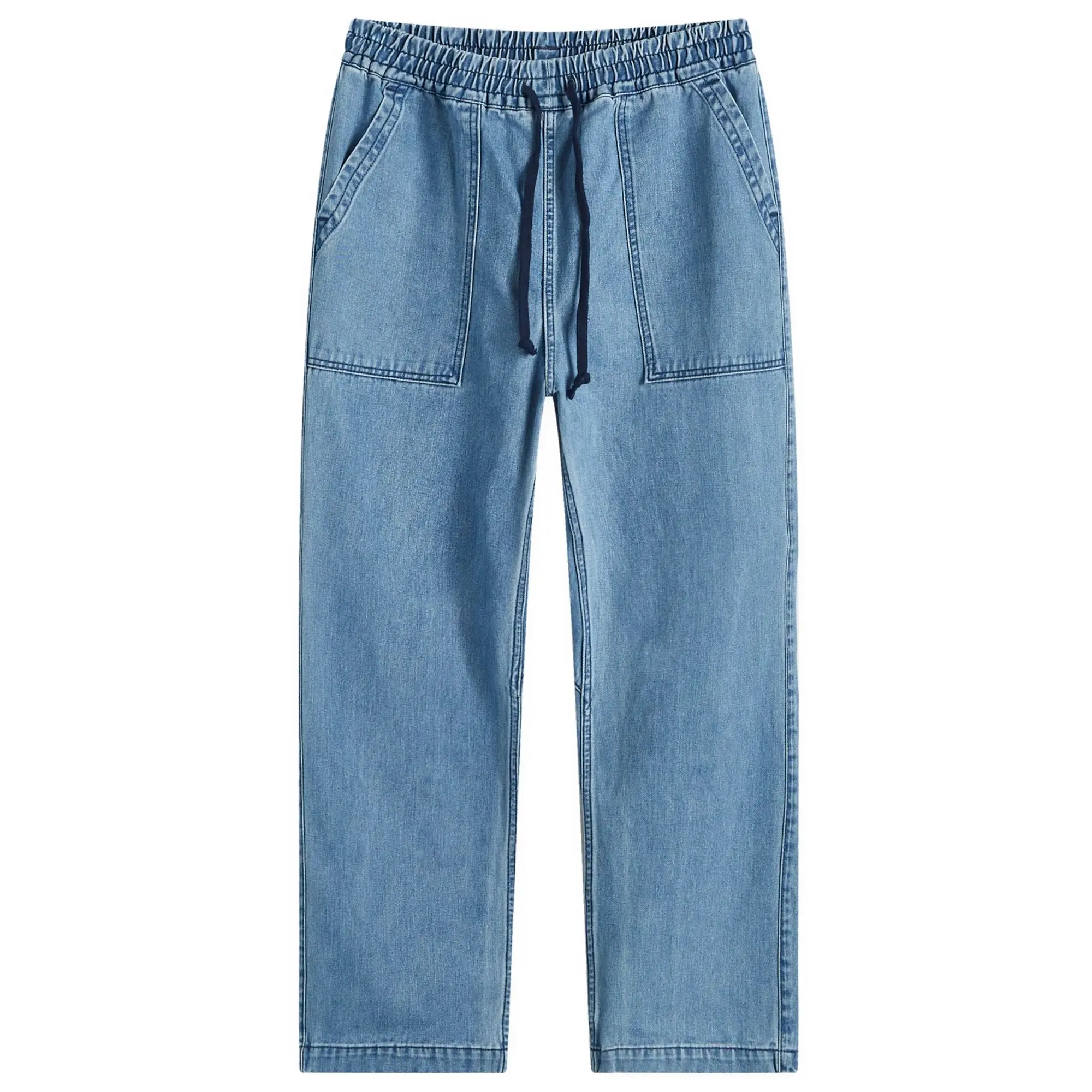Service Works Men's Denim Chef Pants Light Wash