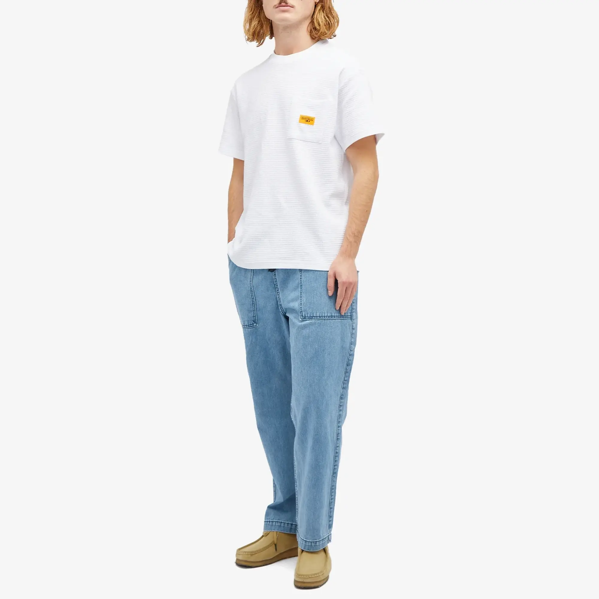 Service Works Men's Denim Chef Pants Light Wash