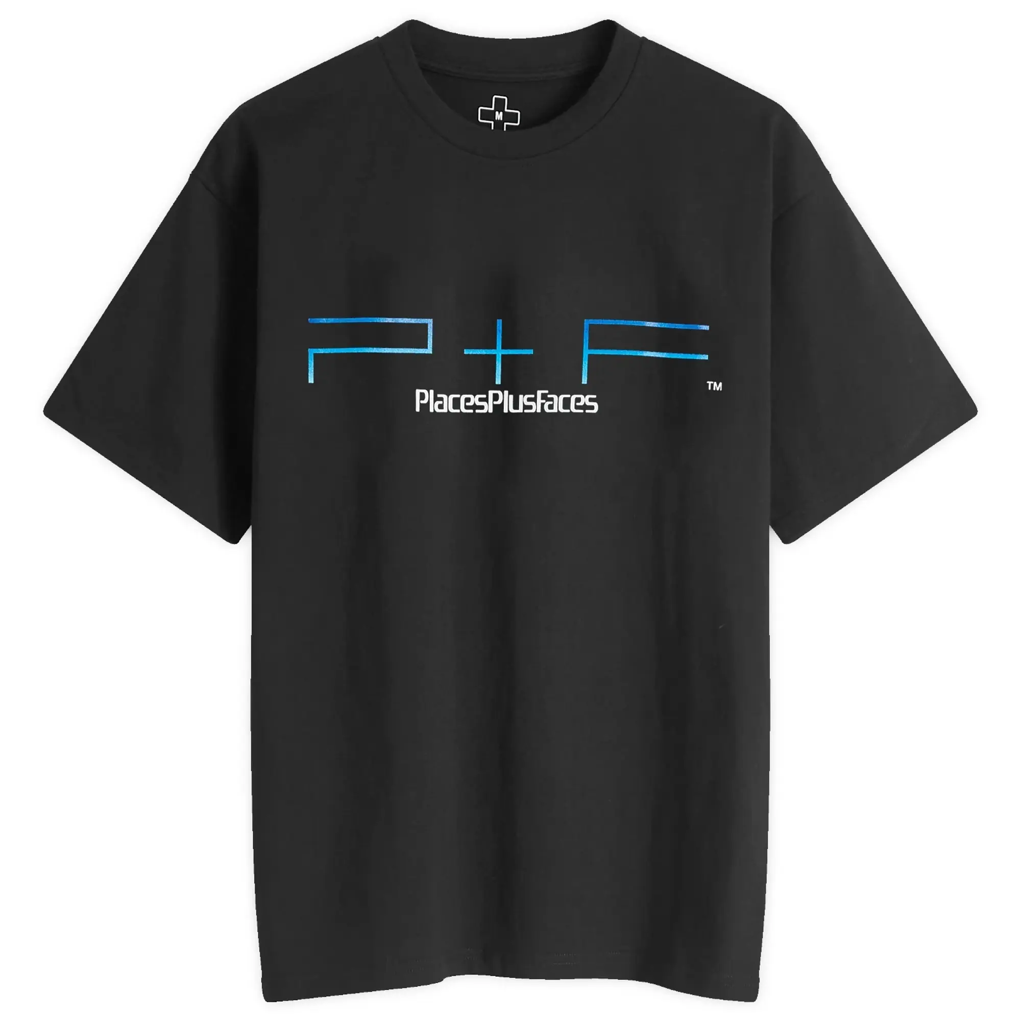 PLACES+FACES Men's Places-Station 2 T-Shirt Black