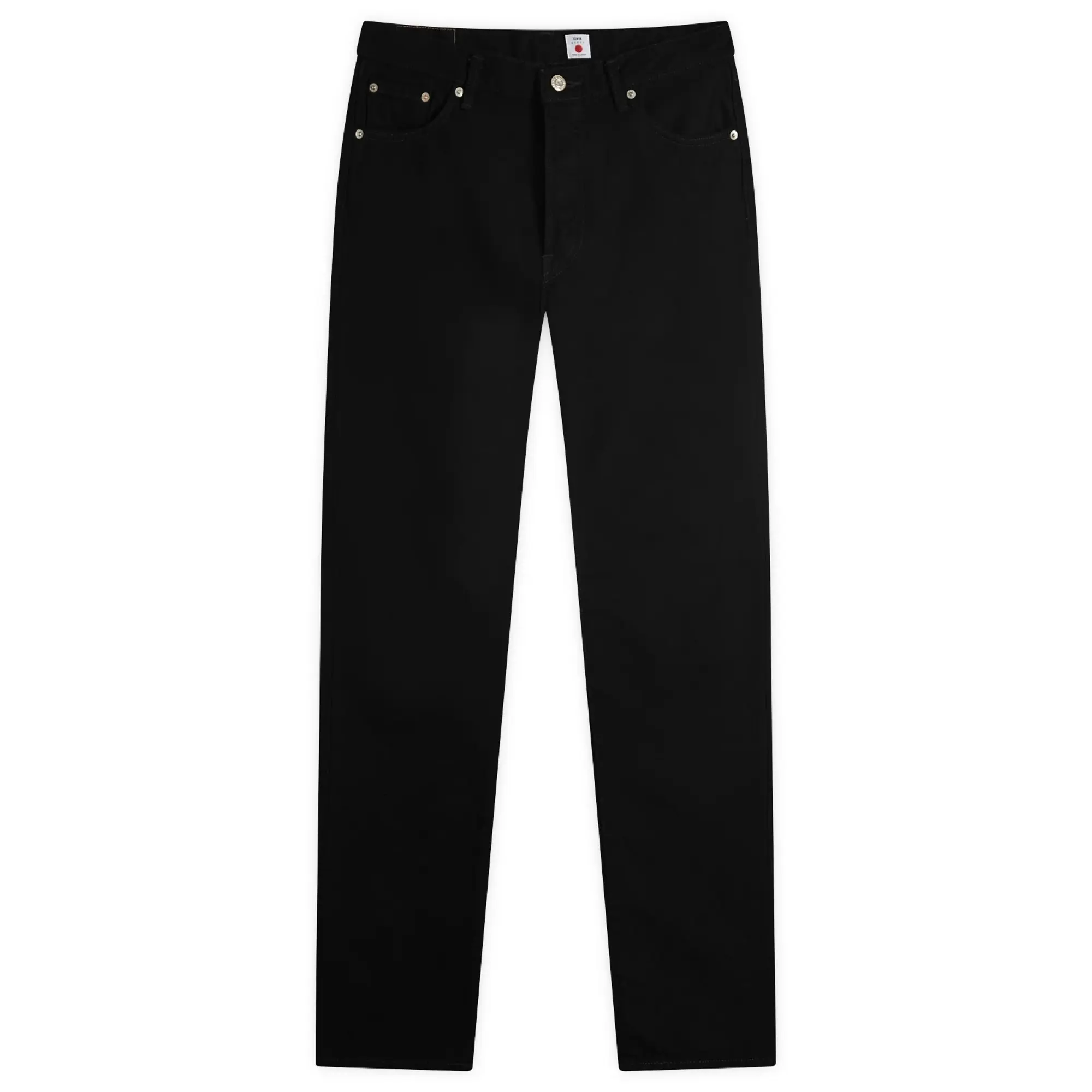 Edwin Men's Slim Tapered Jean Black Unwashed