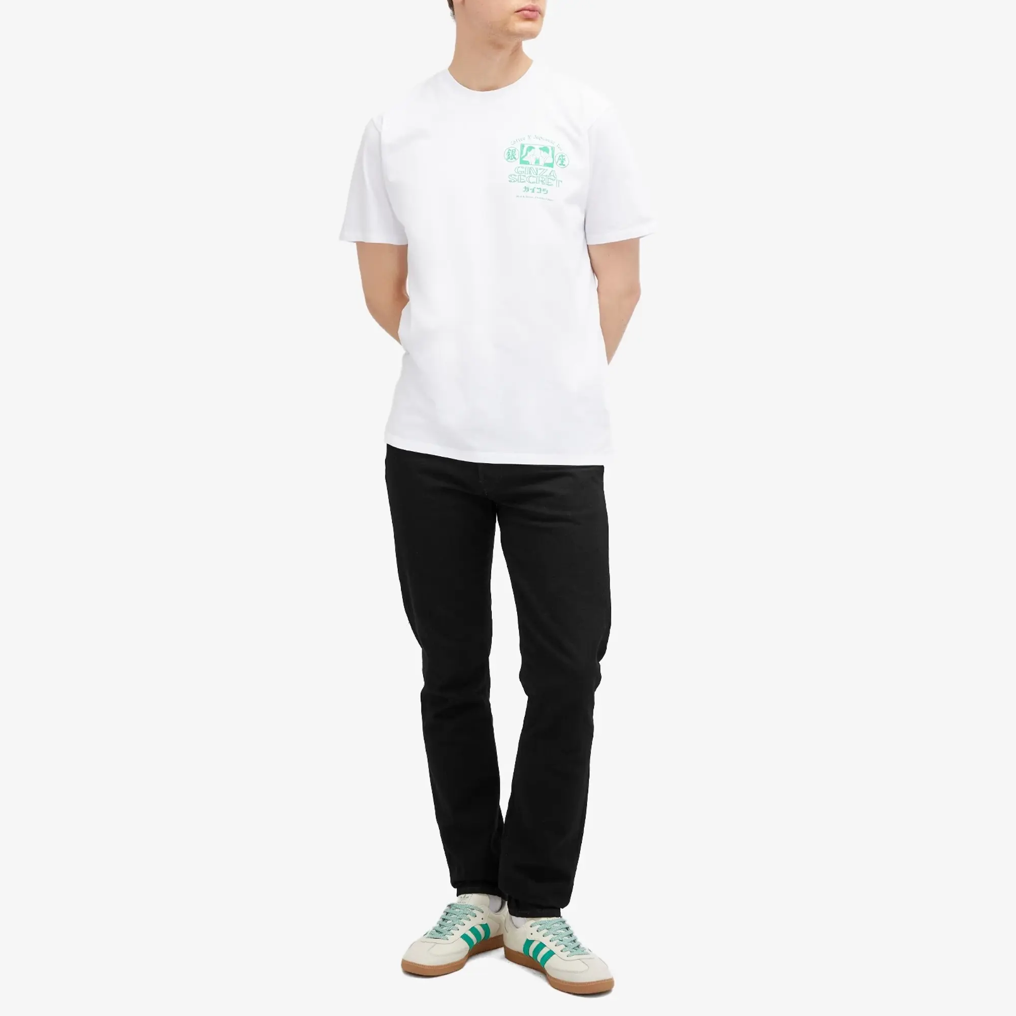 Edwin Men's Slim Tapered Jean Black Unwashed