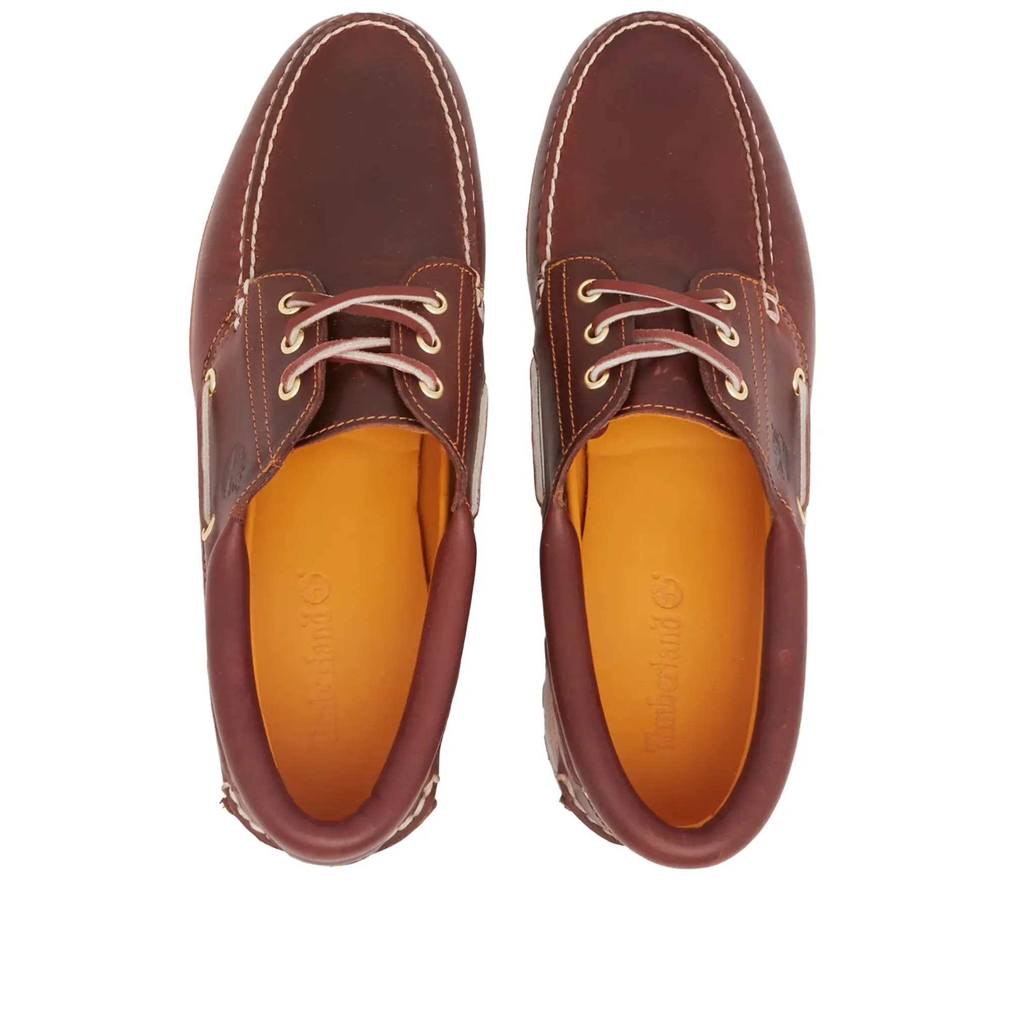 Timberland Men's 3-Eye Classic Lug Shoe Burgundy Full Grain