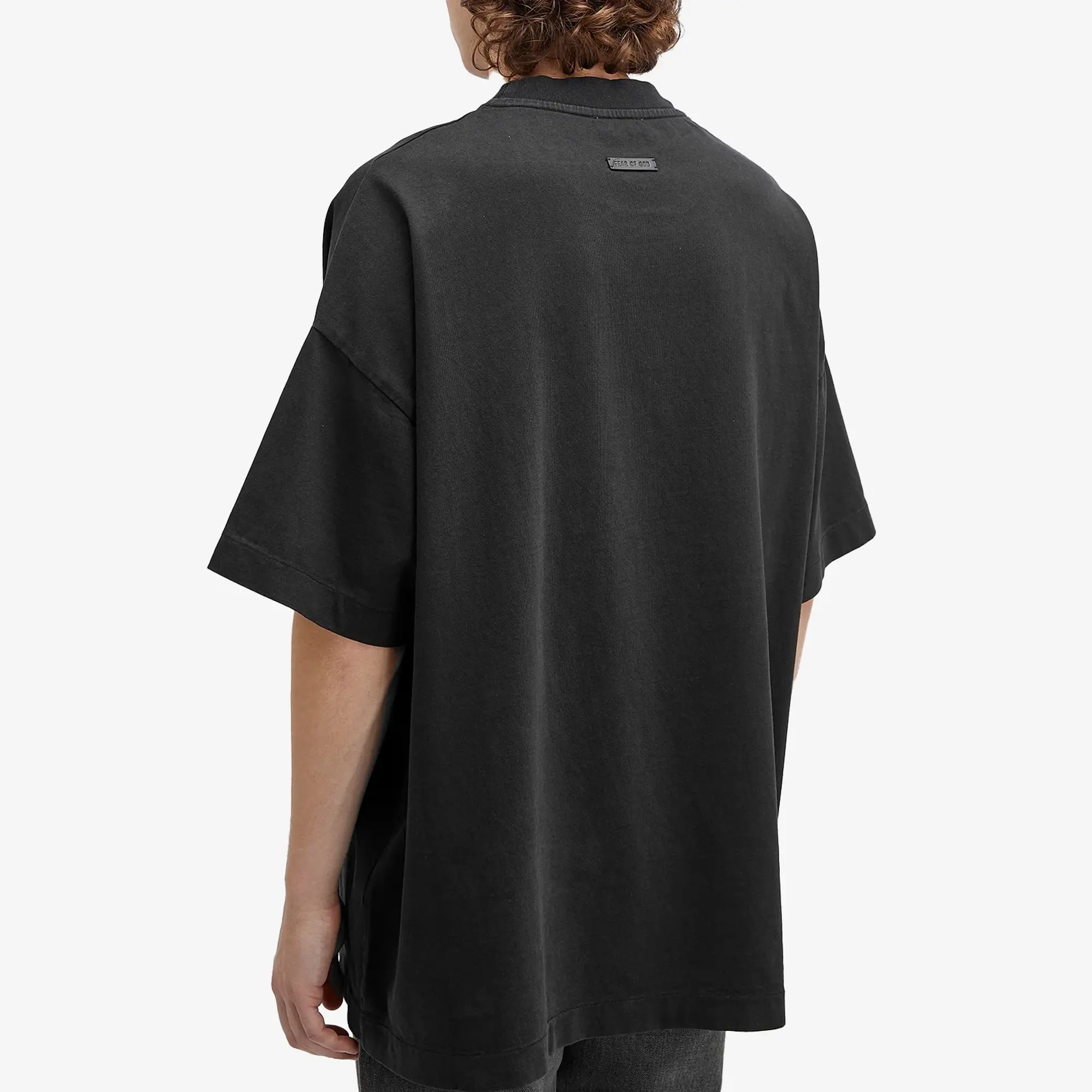 Fear of God Men's Short Sleeve Thunderbird Print T-Shirt Black