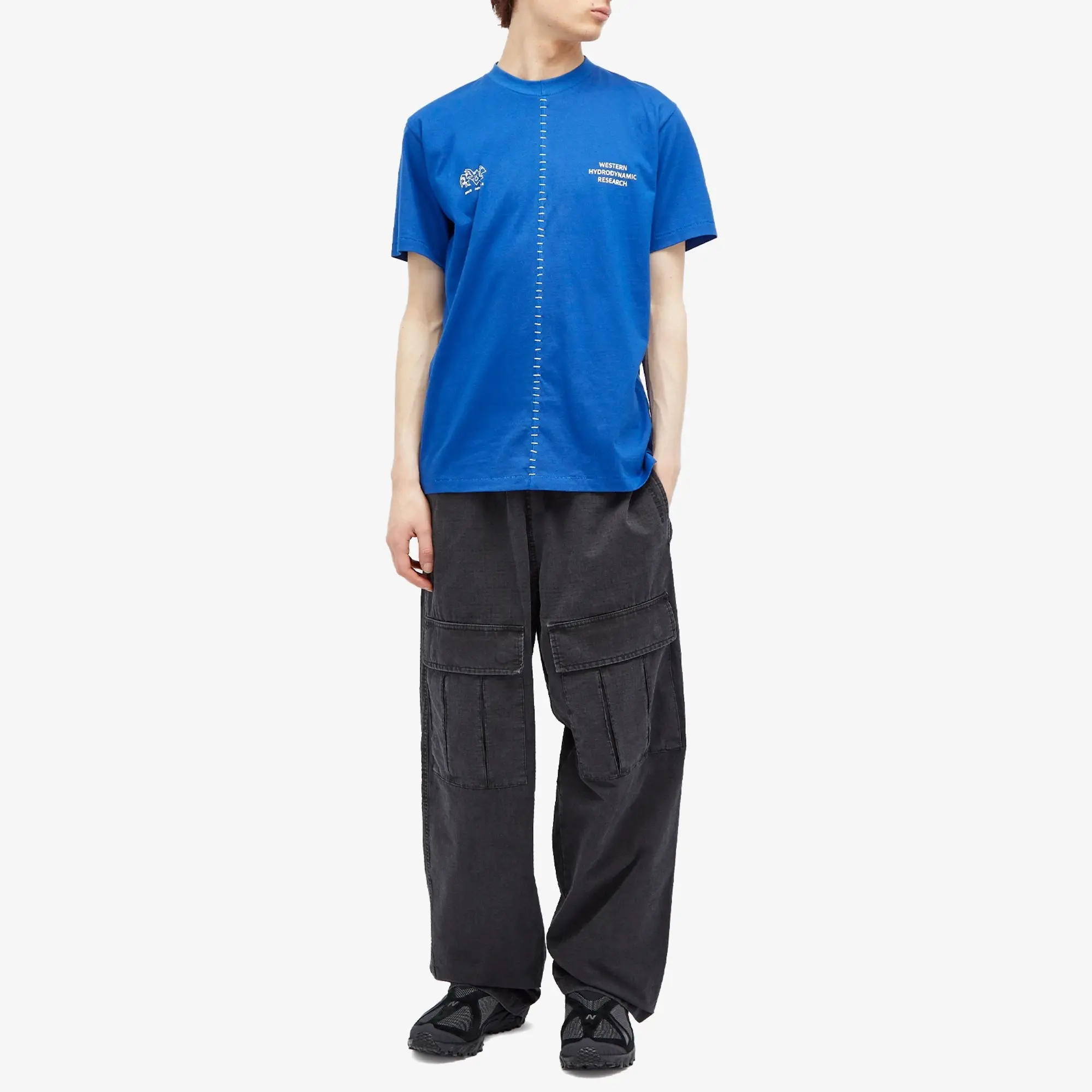 Space Available Men's x Western Hydrodynamic Research T-Shirt Blue
