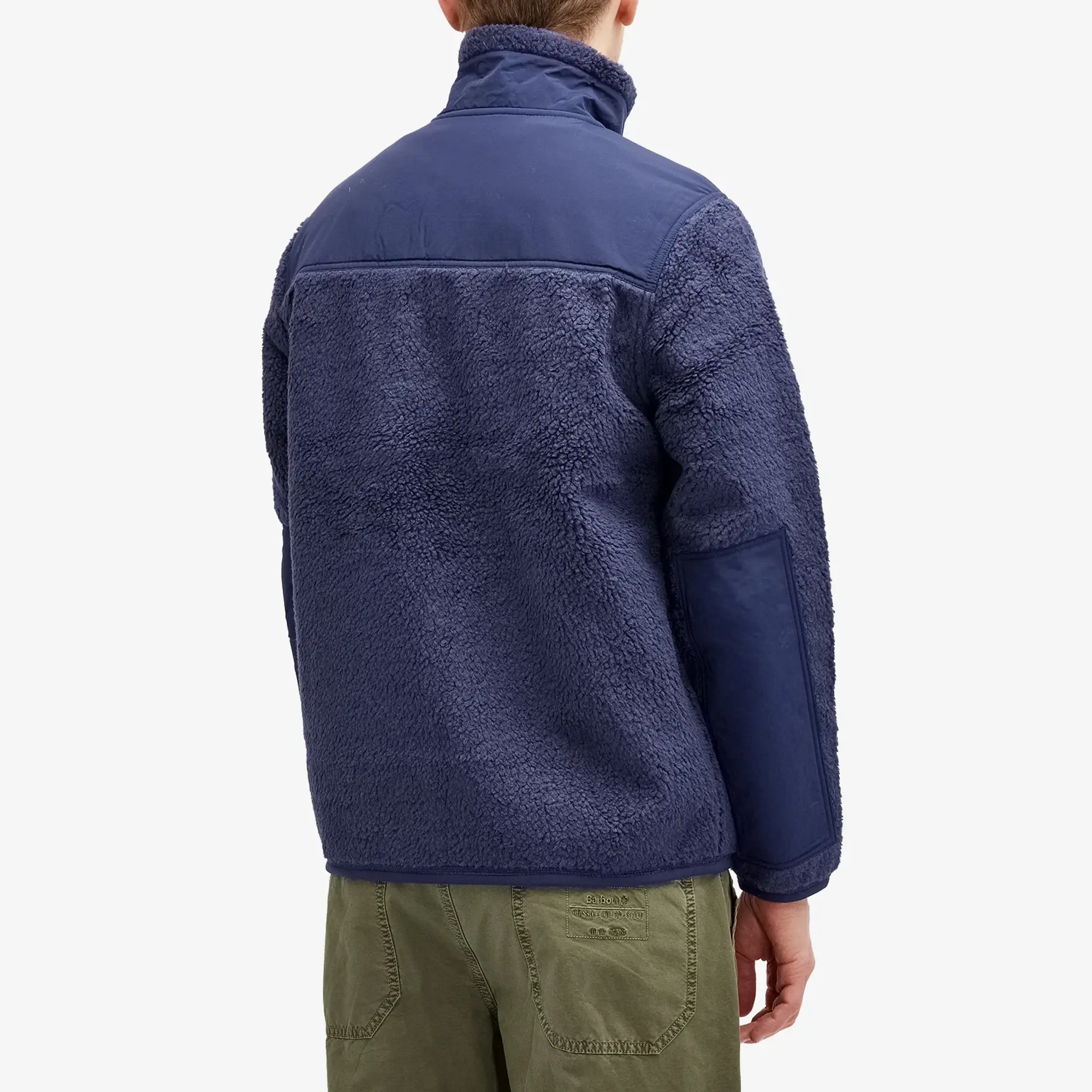 Polo Ralph Lauren Men's Zip Through Panel Fleece Newport Navy