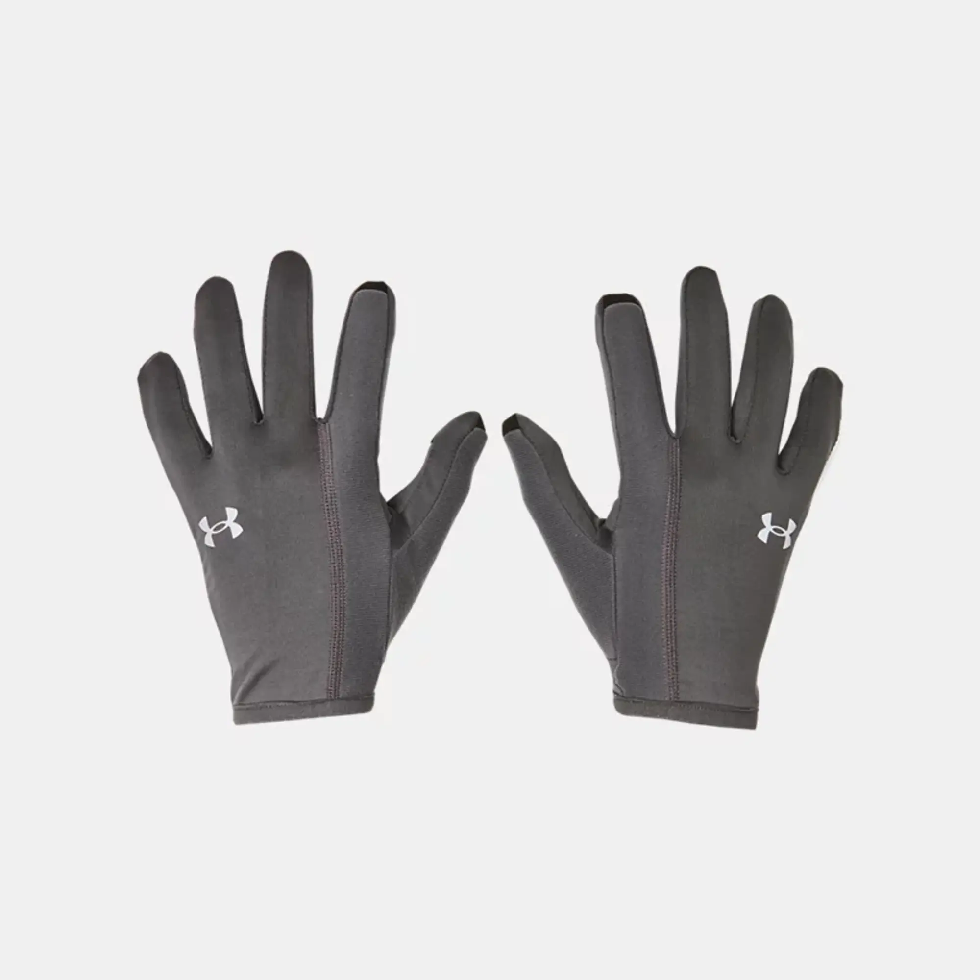 Men's  Under Armour  Storm Run Liner Gloves Castlerock / Castlerock / Reflective M