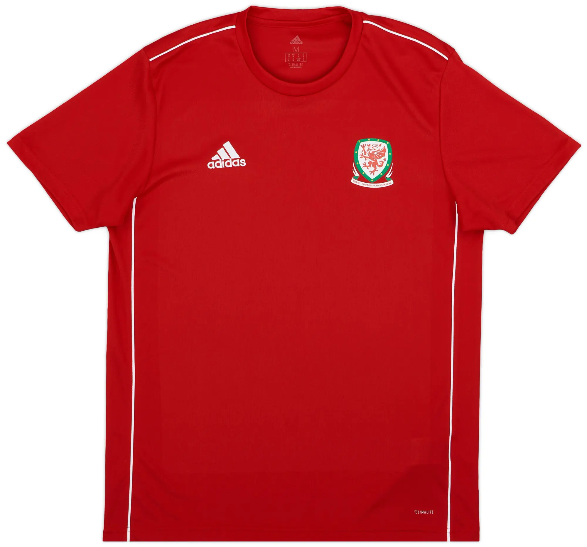 2018-19 Wales adidas Training Shirt - 9/10 - (M)