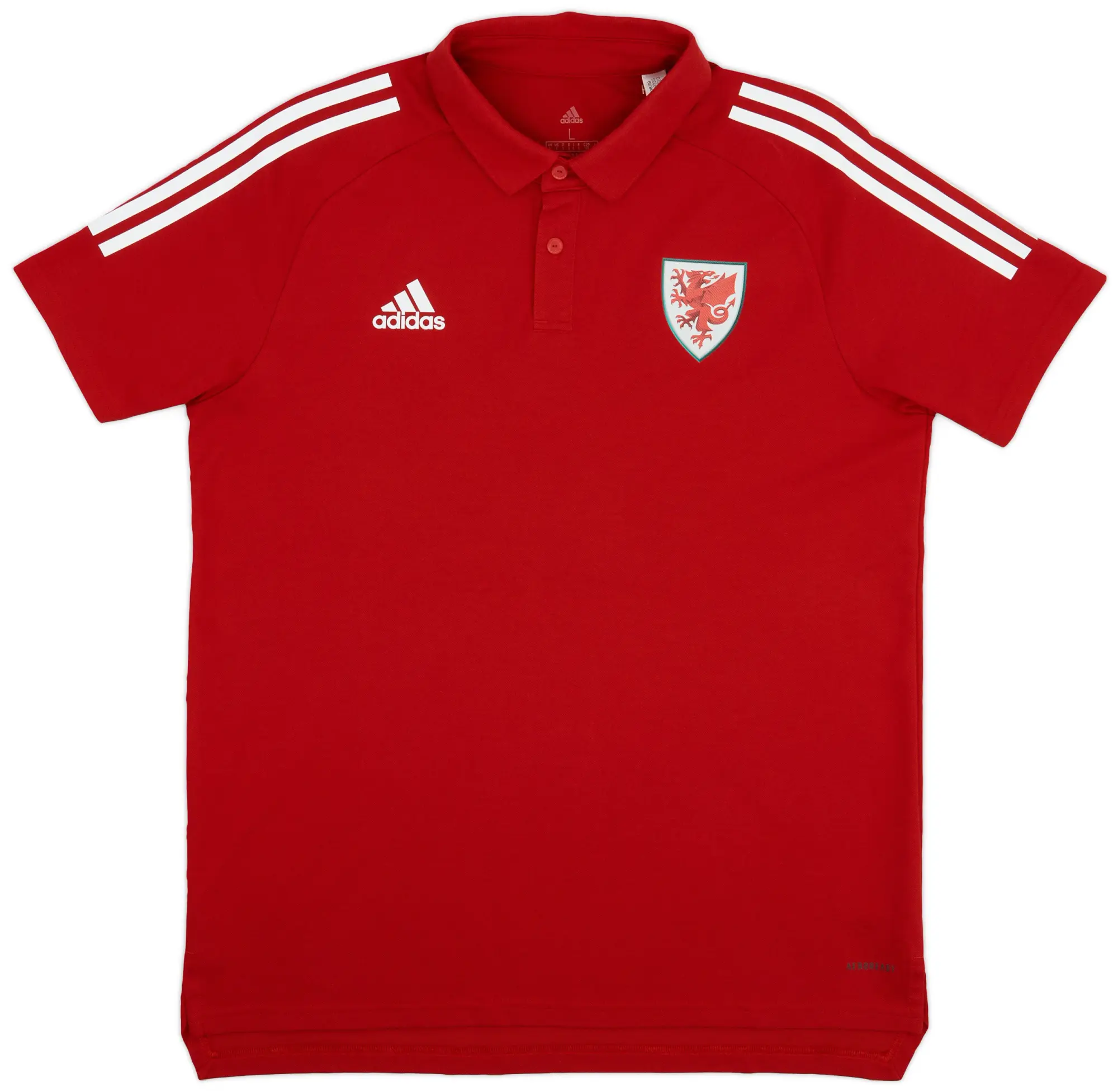 2020-21 Wales adidas Polo T-Shirt - As New - (L)