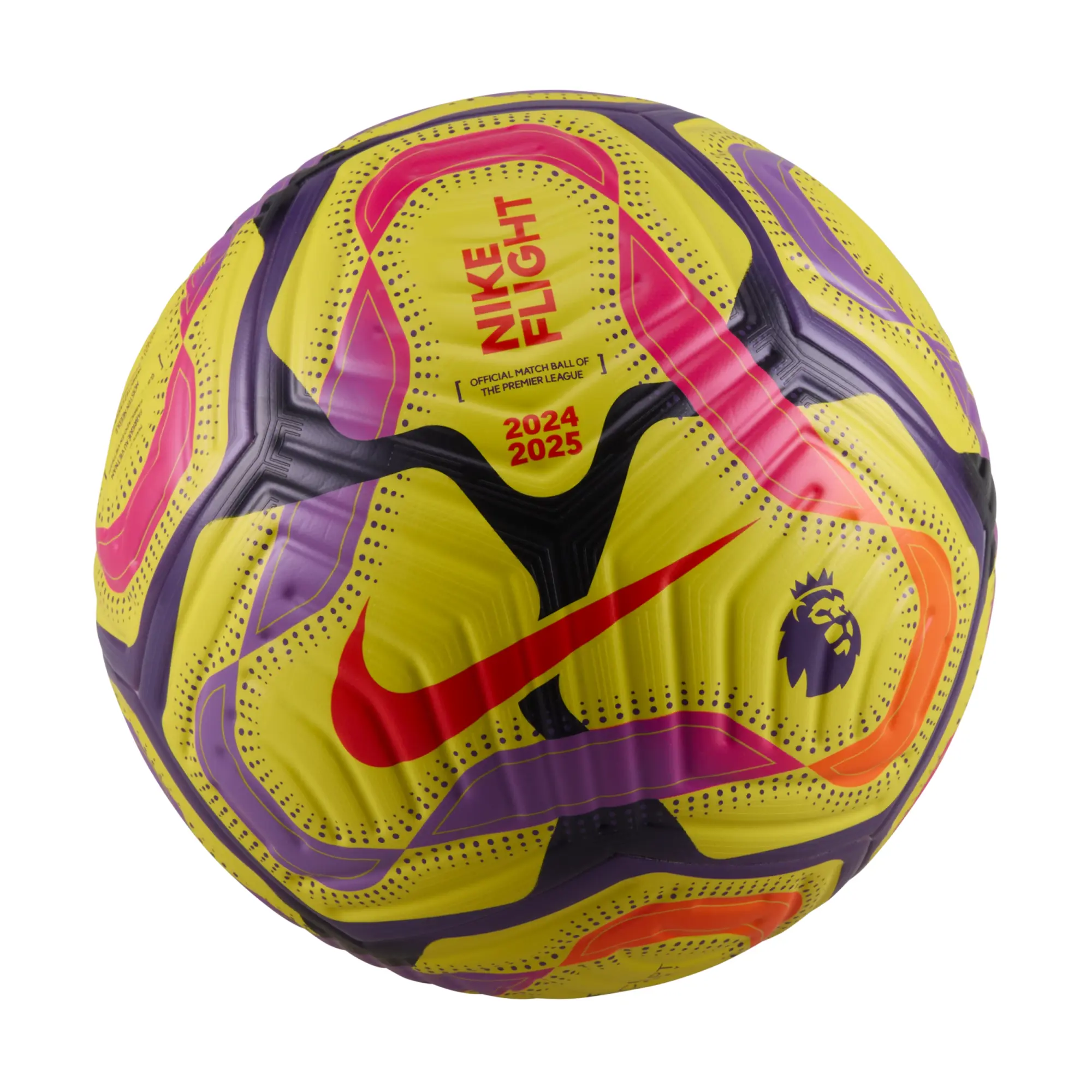 Nike Premier League 2024/25 Flight Football - Yellow