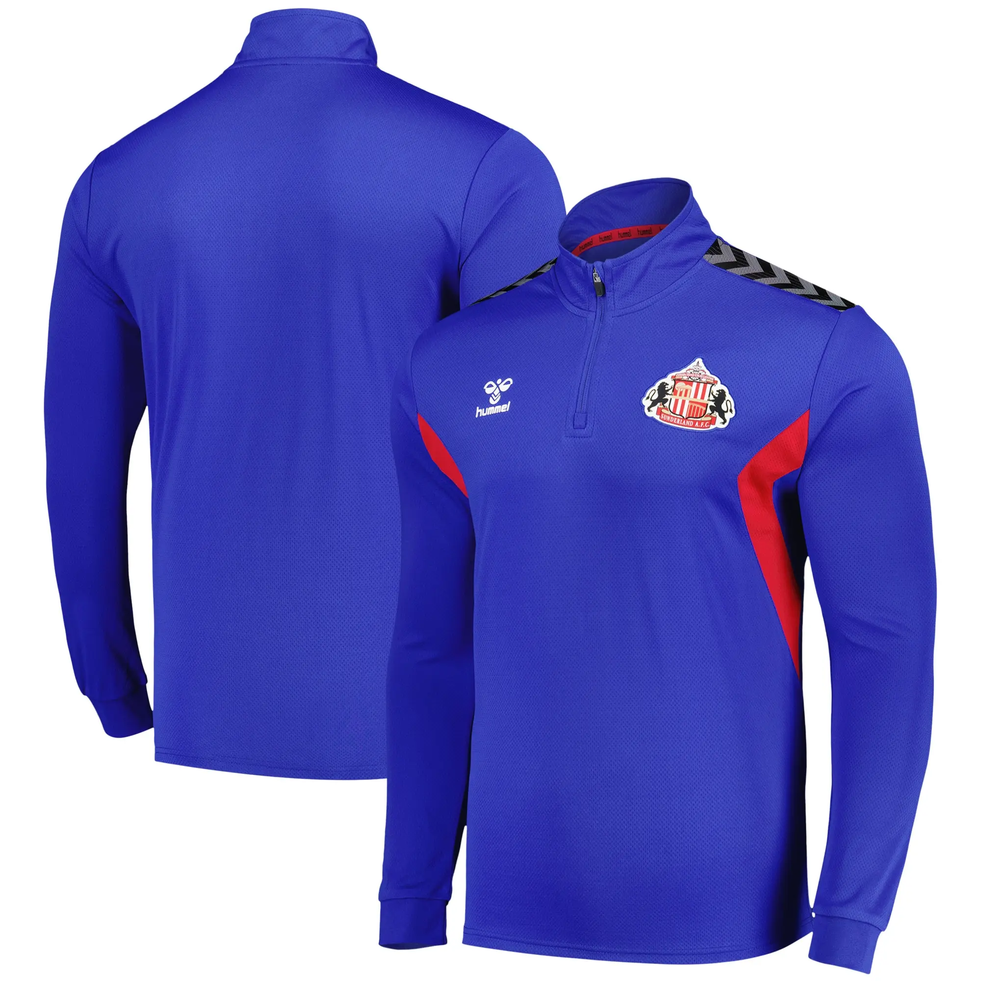 Sunderland Hummel Training Half Zip - Blue