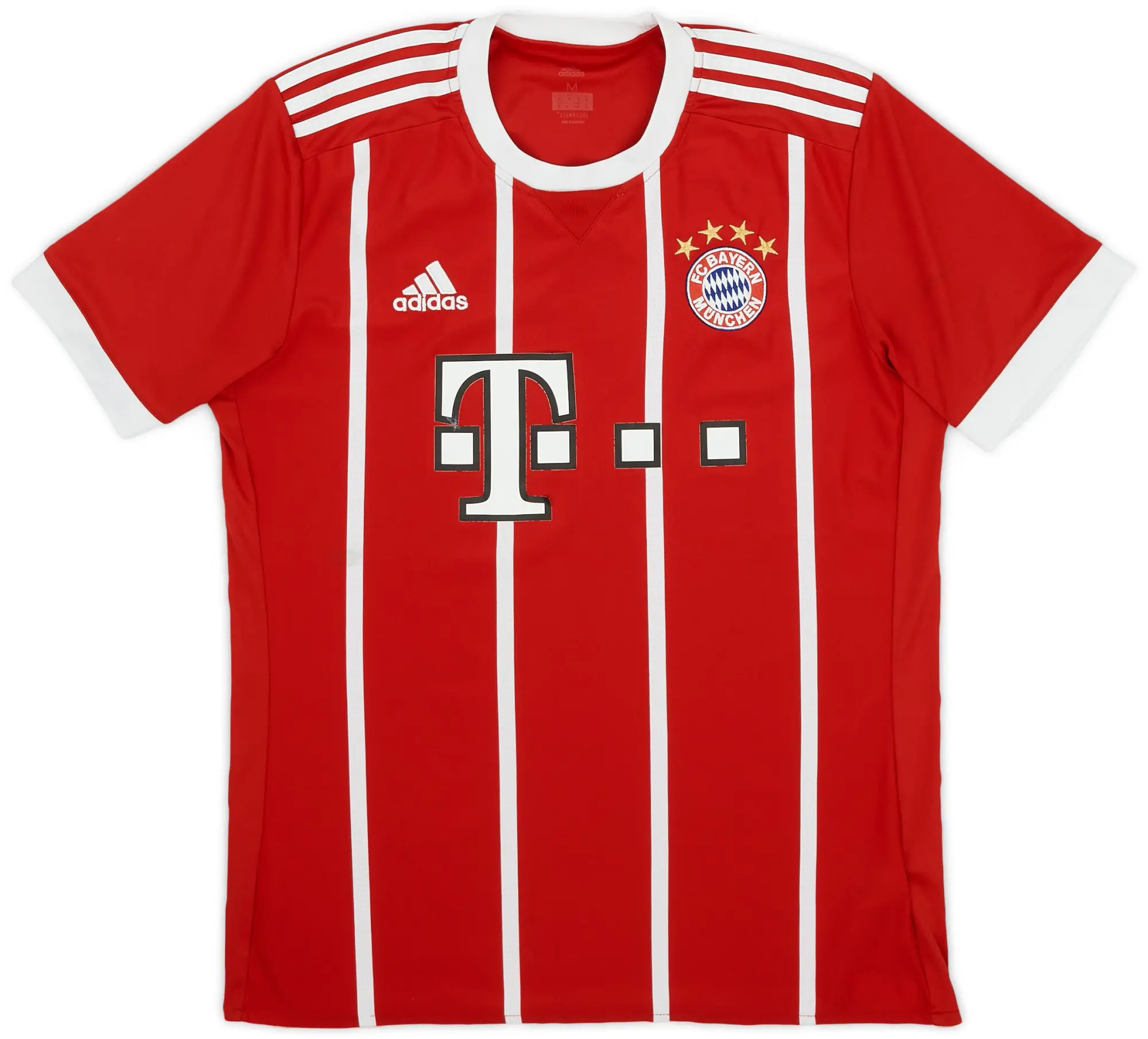 adidas 2017-18 Bayern Munich Home Shirt - 5/10 - (M)