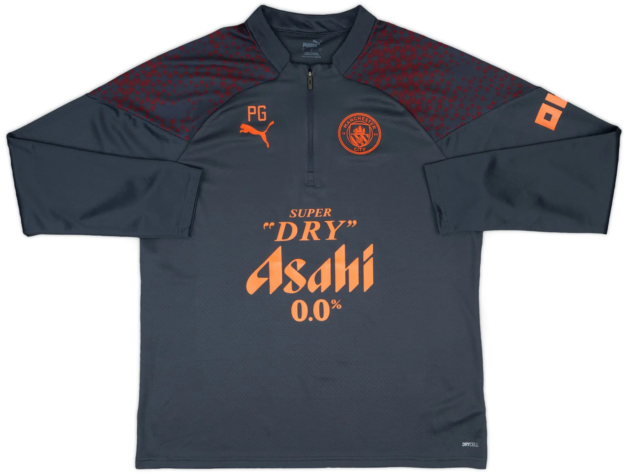 2023-24 Manchester City Puma 1/4 Zip Training Top (L)