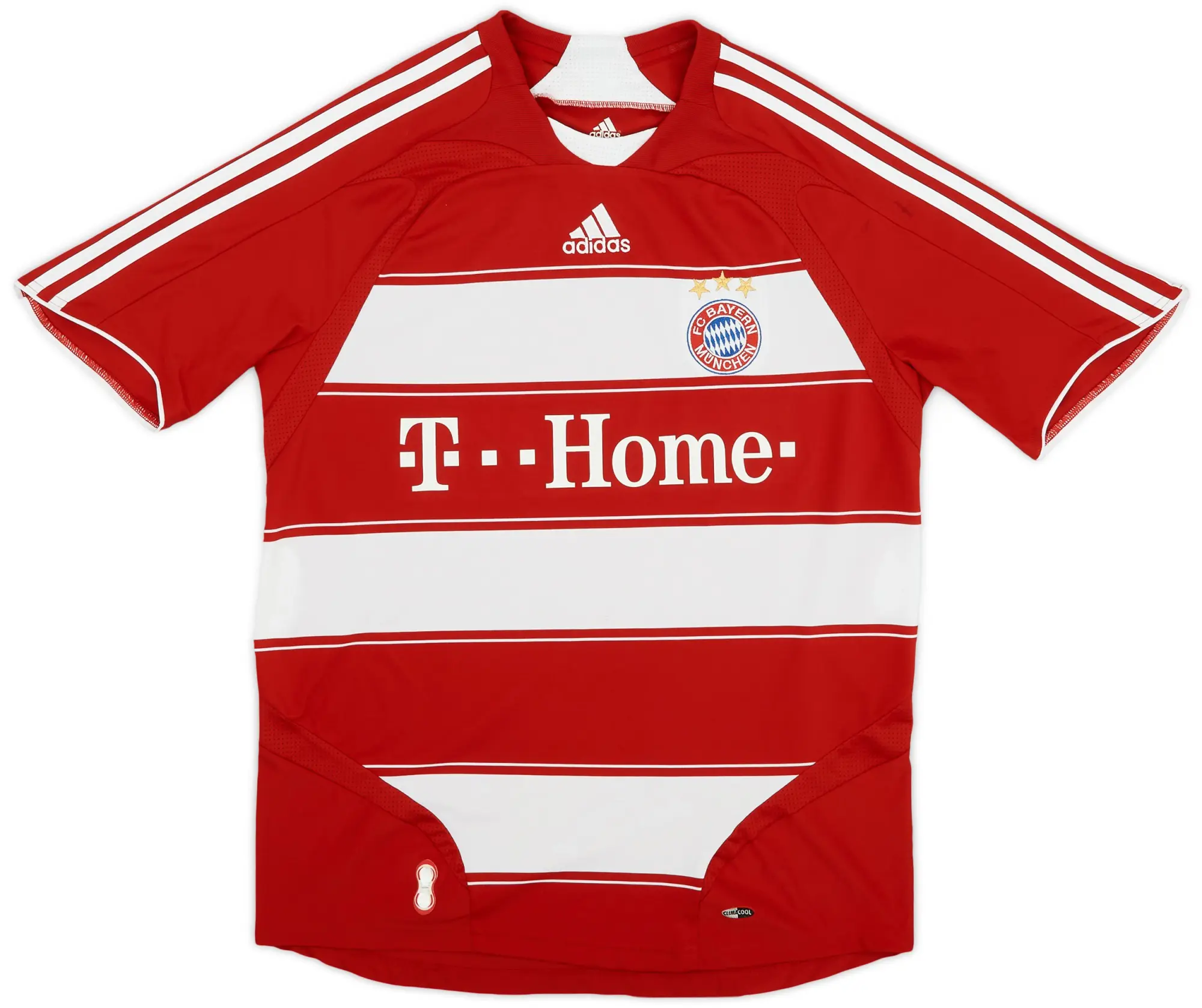 adidas 2007-08 Bayern Munich Home Shirt - 7/10 - (M)