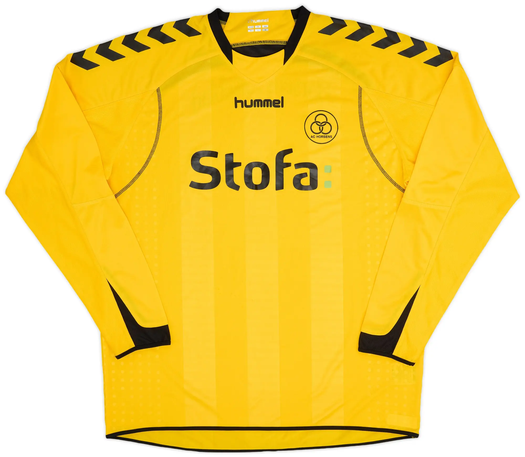 Hummel 2011-12 AC Horsens Home L/S Shirt - 8/10 - (XL)